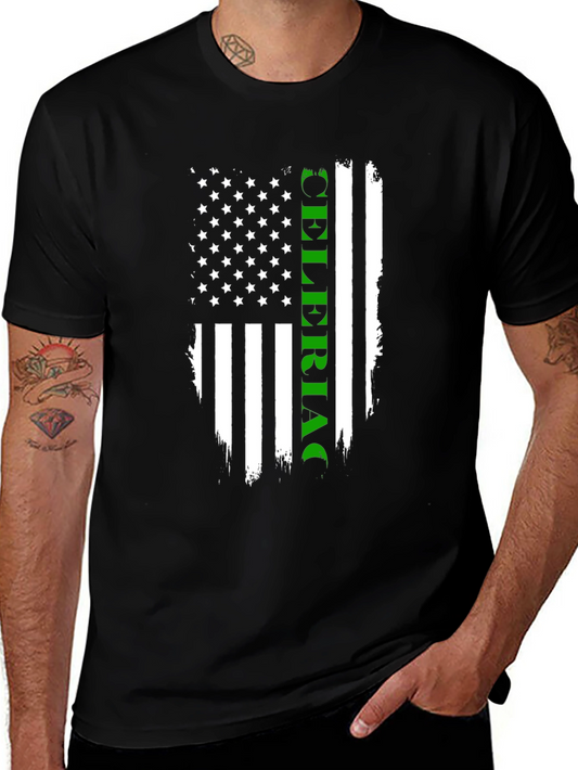 Celeriac American Flag Graphic Tee
