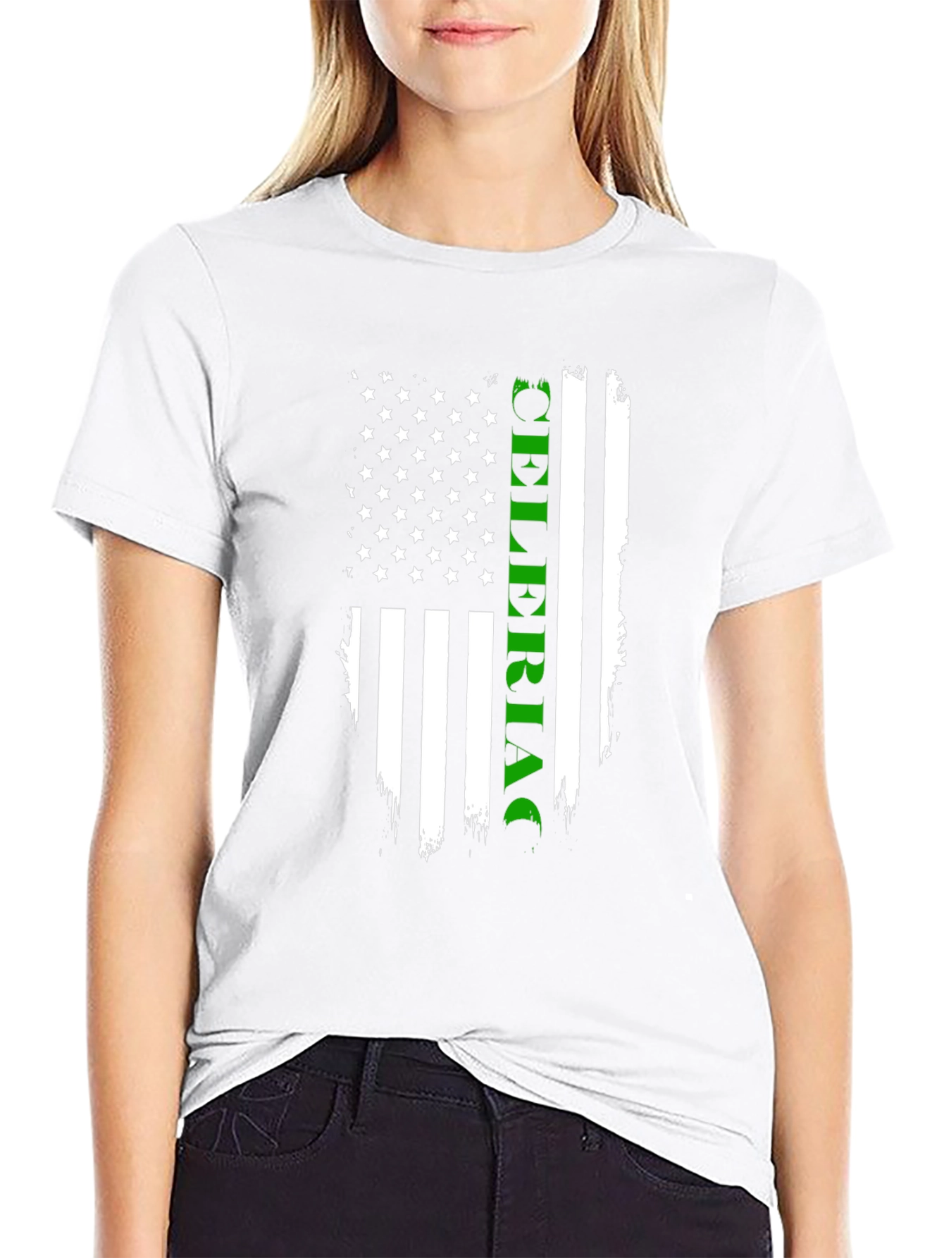 Celeriac American Flag Graphic Tee