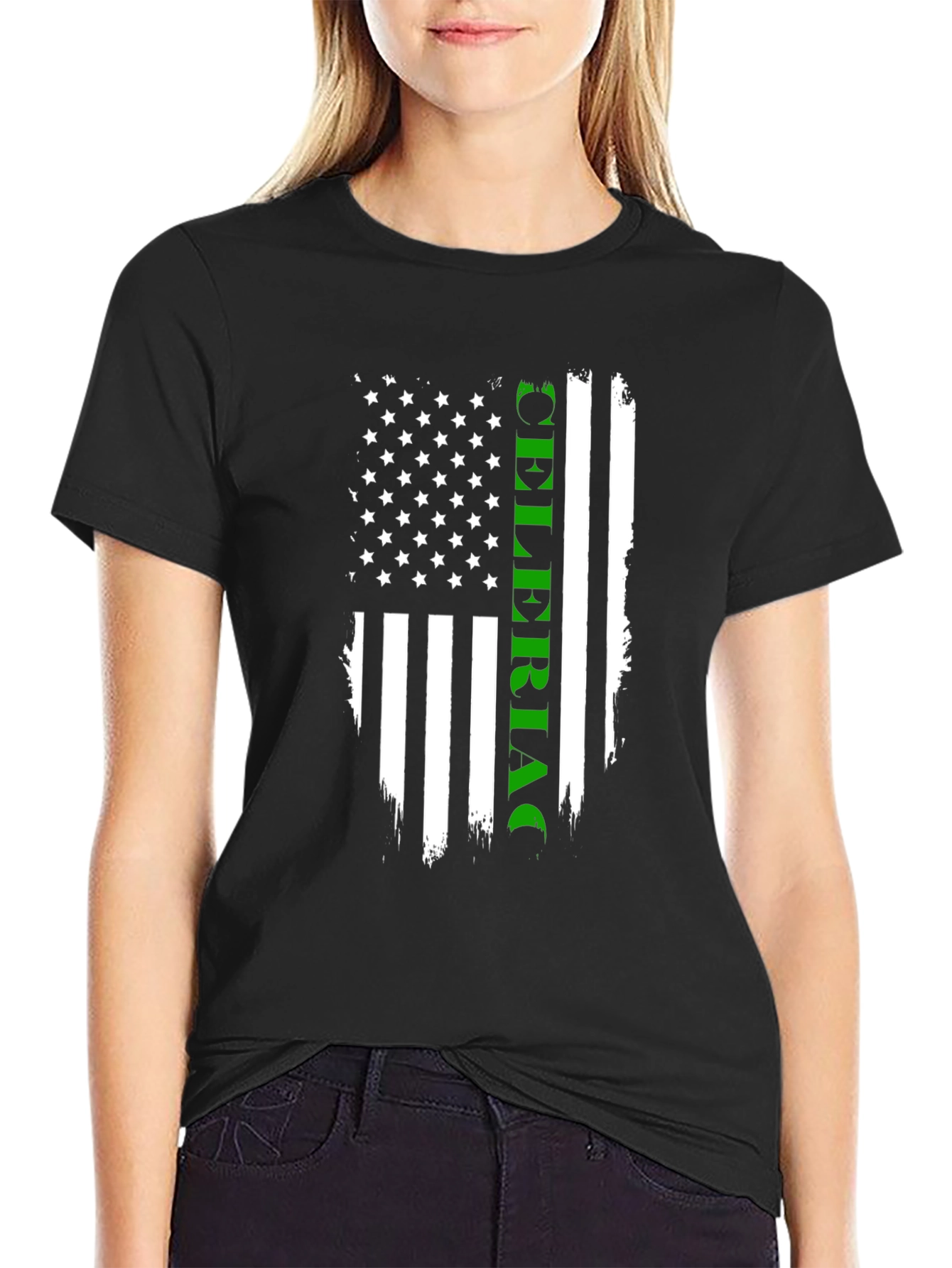 Celeriac American Flag Graphic Tee