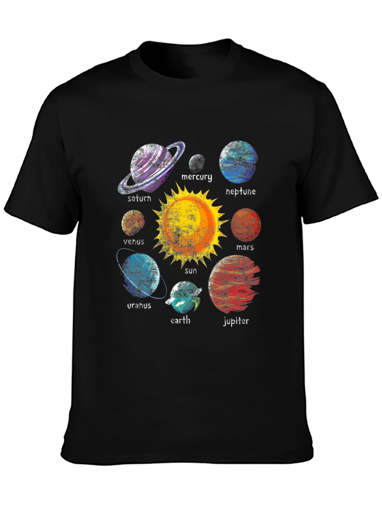 Planets Graphic T-Shirt
