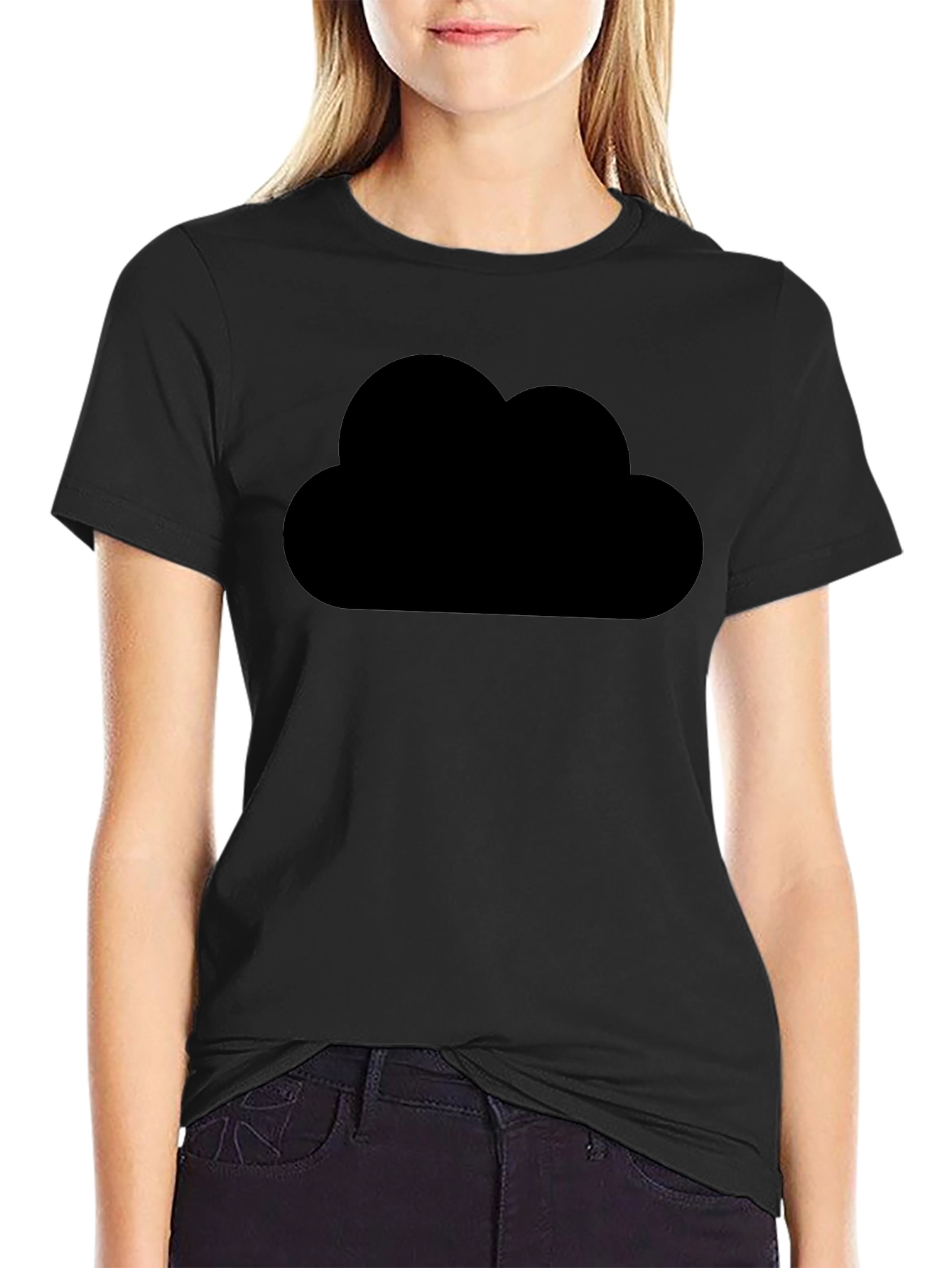 Black Cloud Graphic T-Shirt - Trendy & Stylish