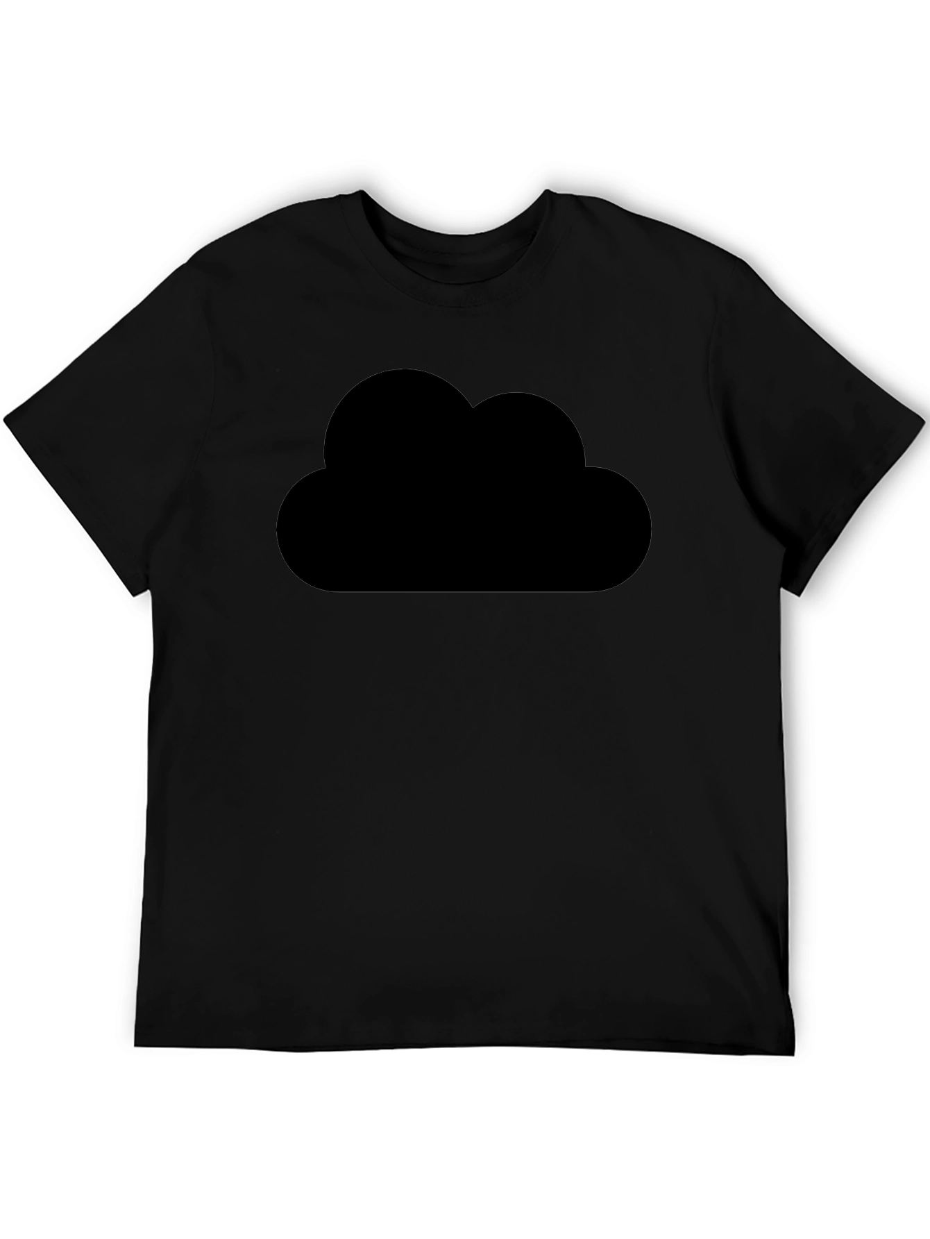 Black Cloud Graphic T-Shirt - Trendy & Stylish