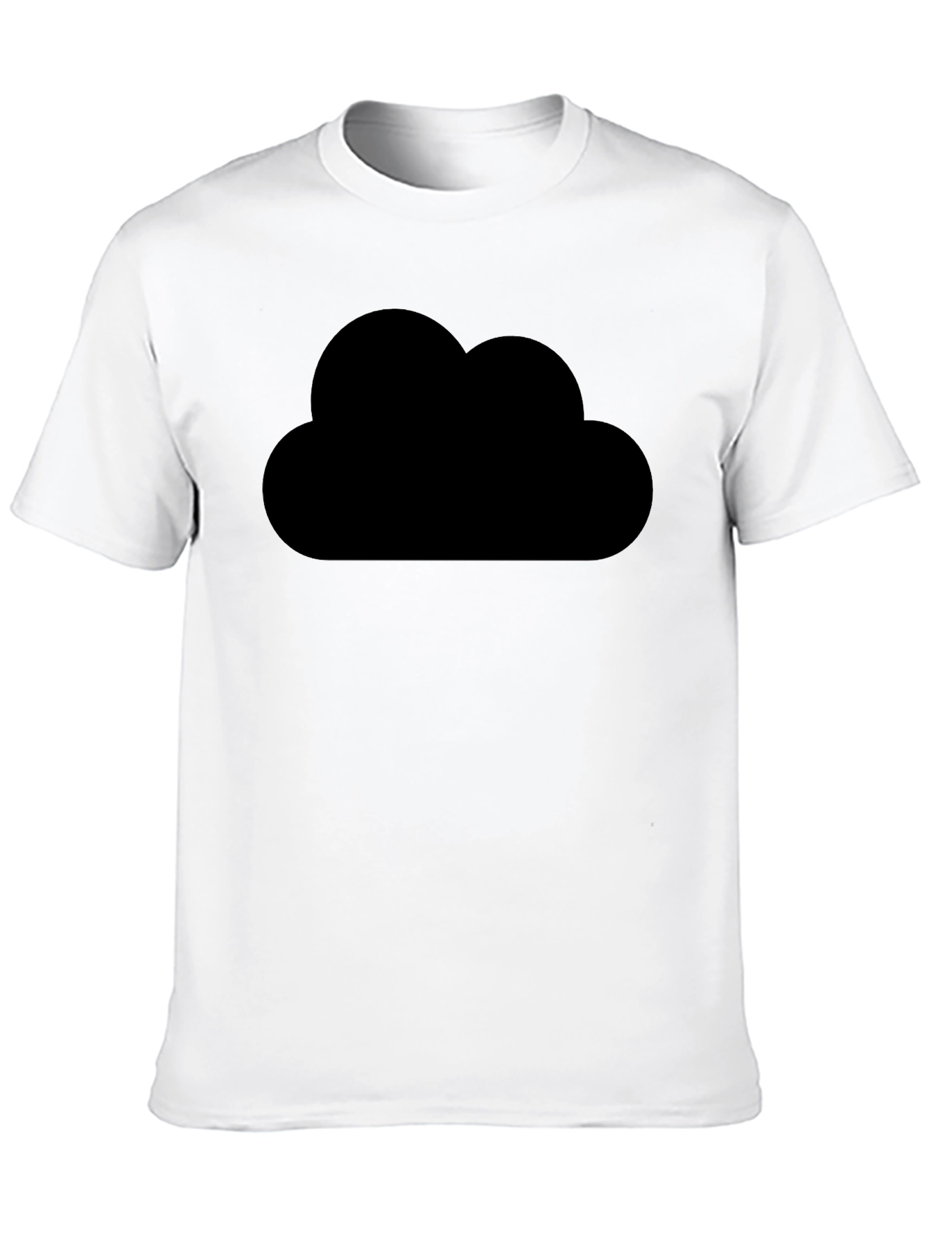 Black Cloud Graphic T-Shirt - Trendy & Stylish