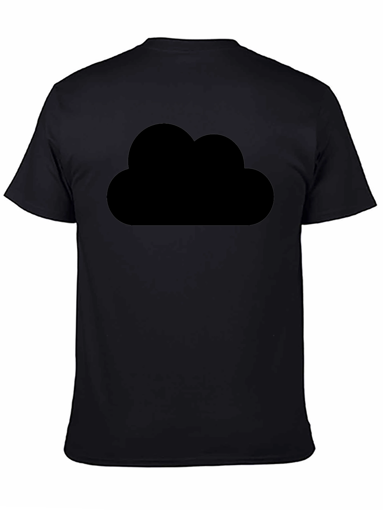 Black Cloud Graphic T-Shirt - Trendy & Stylish