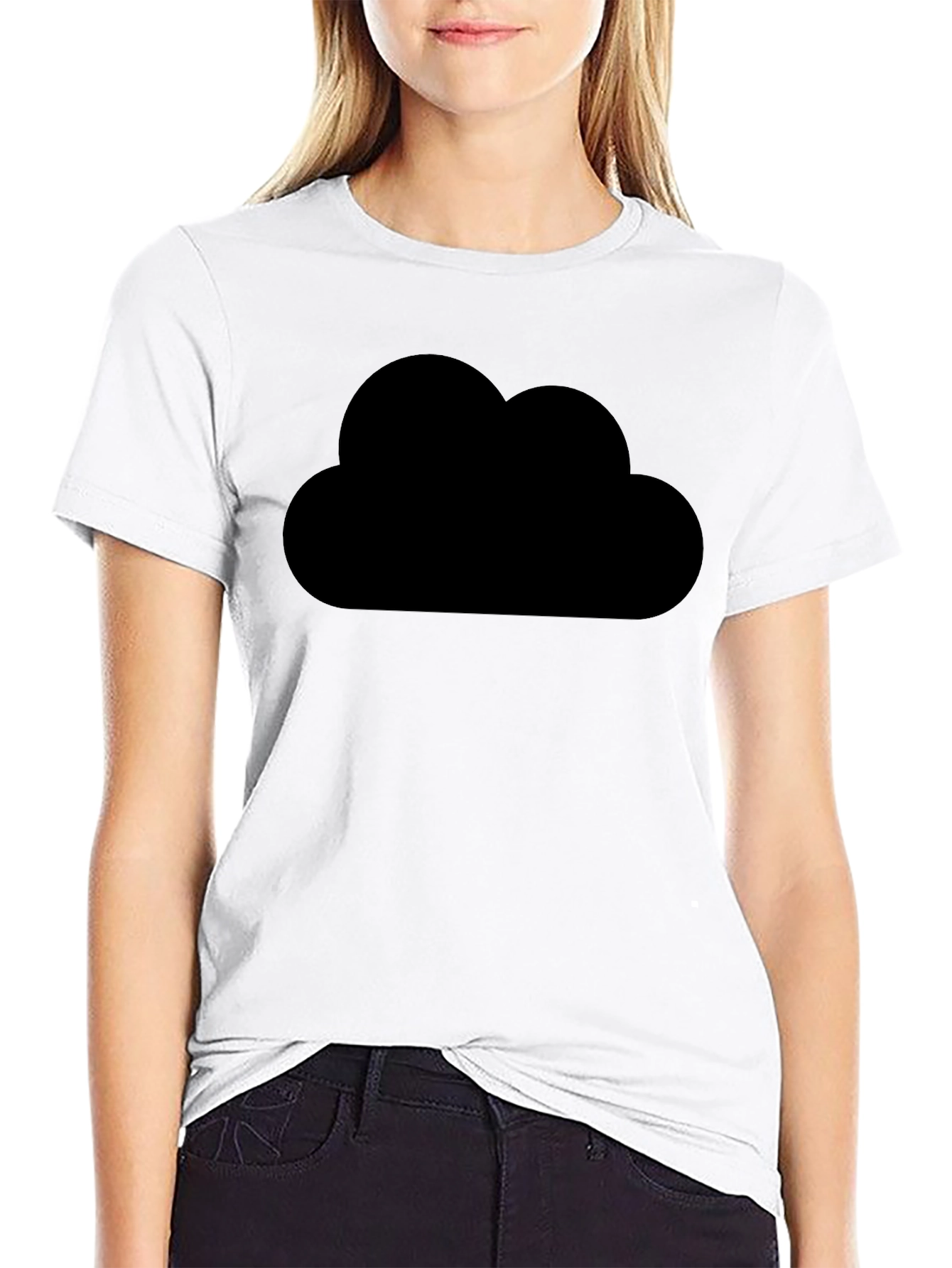 Black Cloud Graphic T-Shirt - Trendy & Stylish