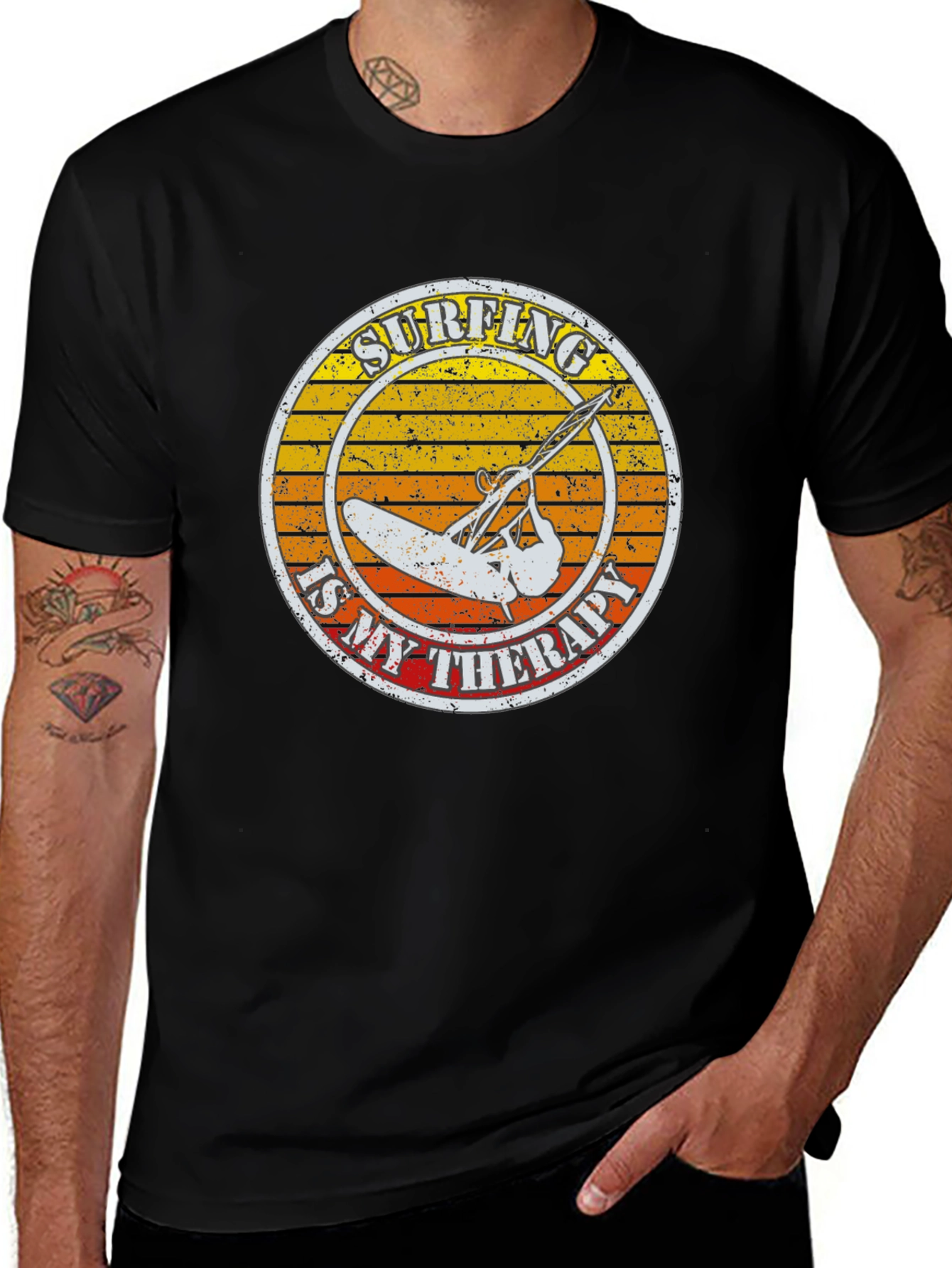 Surfing Is My Therapy T-Shirt
