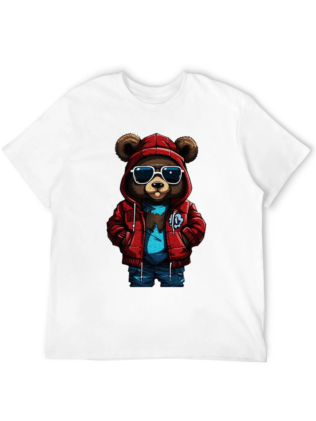 Cool Bear Graphic Tee - Urban Style T-Shirt