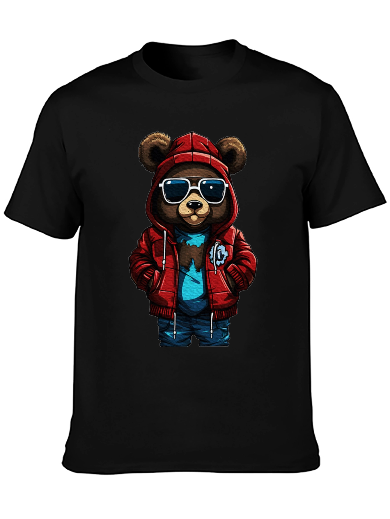 Cool Bear Graphic Tee - Urban Style T-Shirt