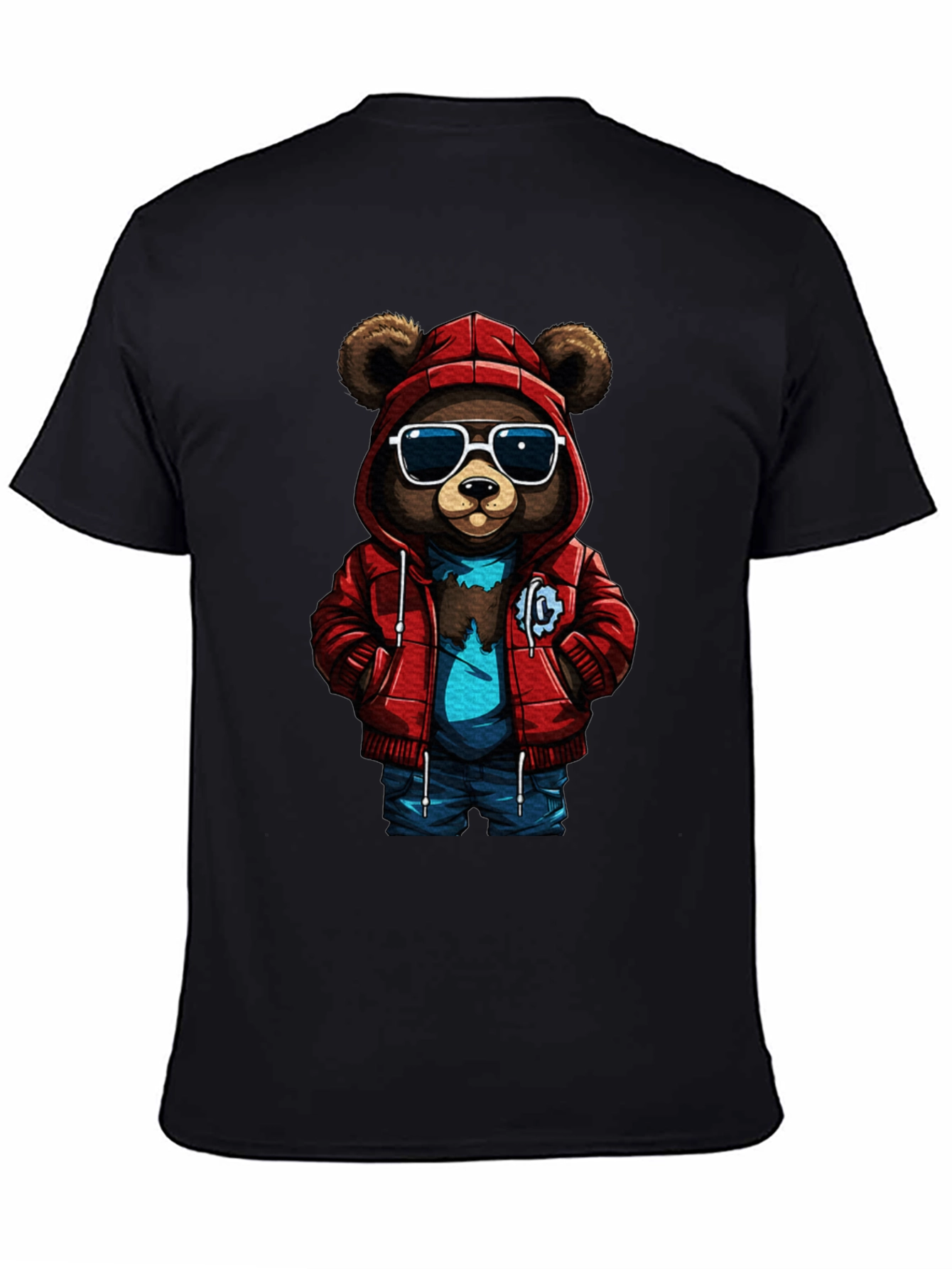 Cool Bear Graphic Tee - Urban Style T-Shirt