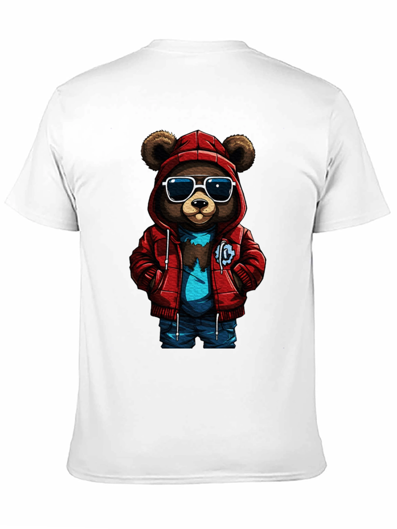 Cool Bear Graphic Tee - Urban Style T-Shirt