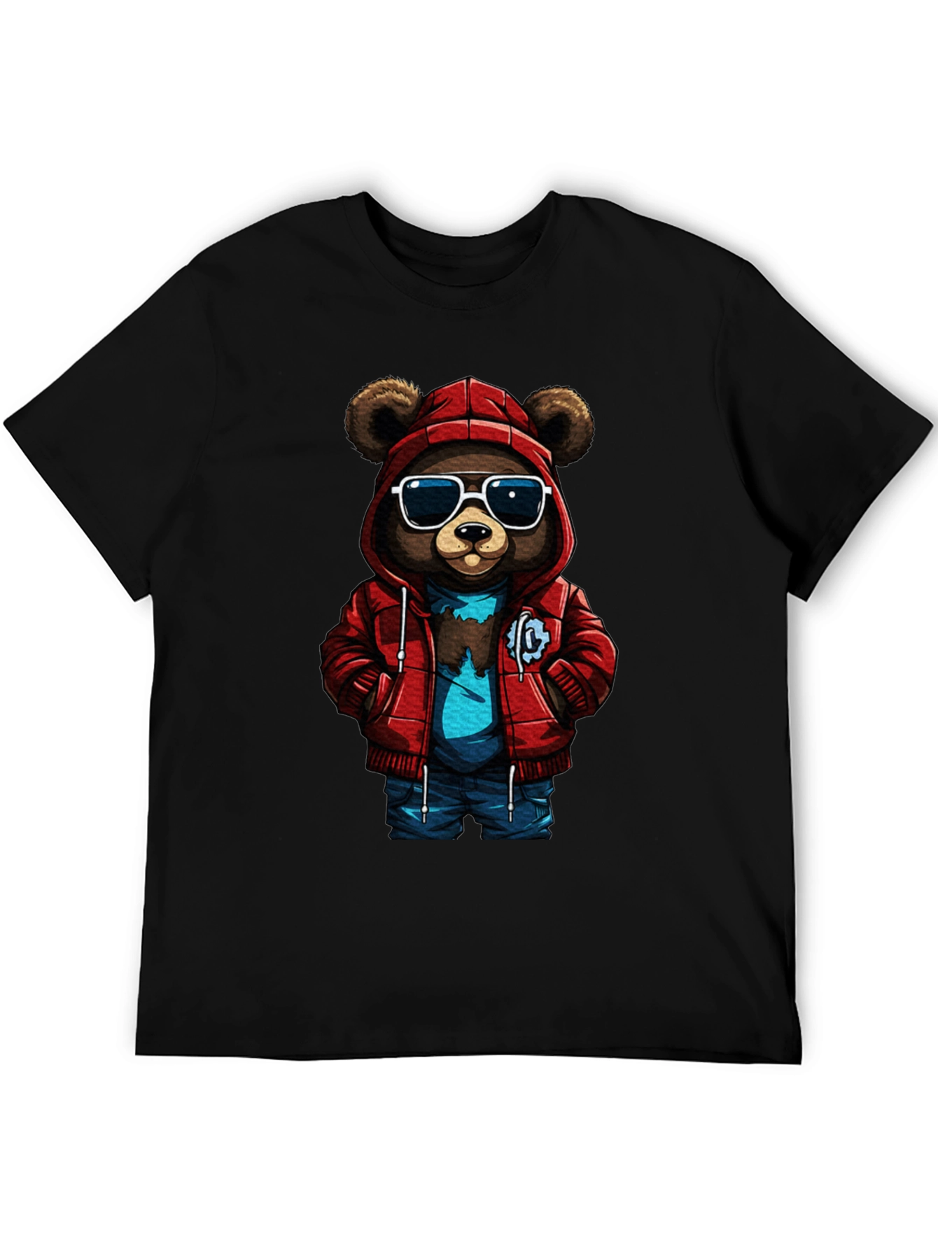 Cool Bear Graphic Tee - Urban Style T-Shirt