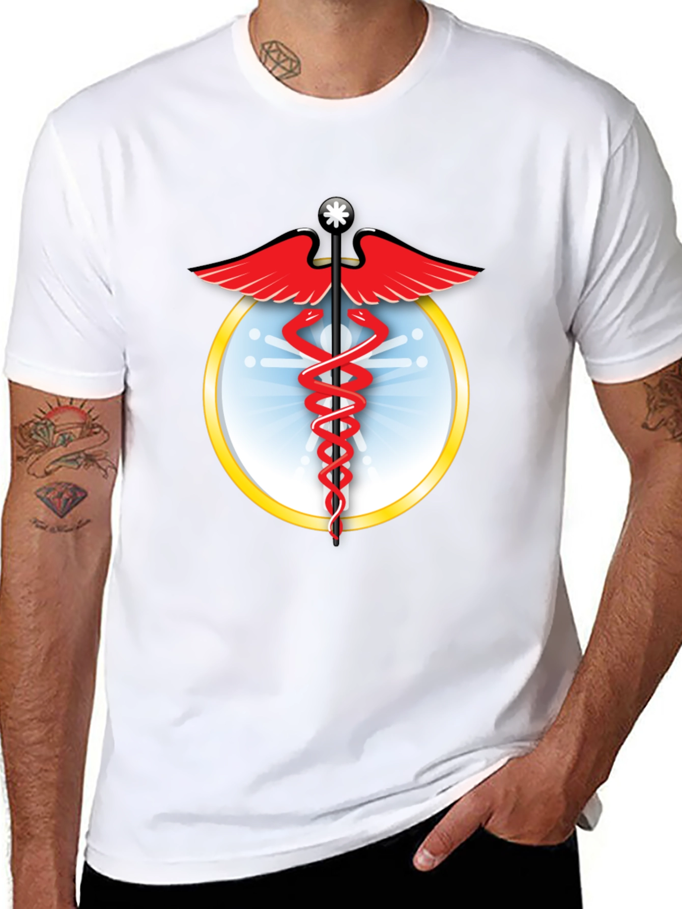 Medical Symbol Graphic Tee
