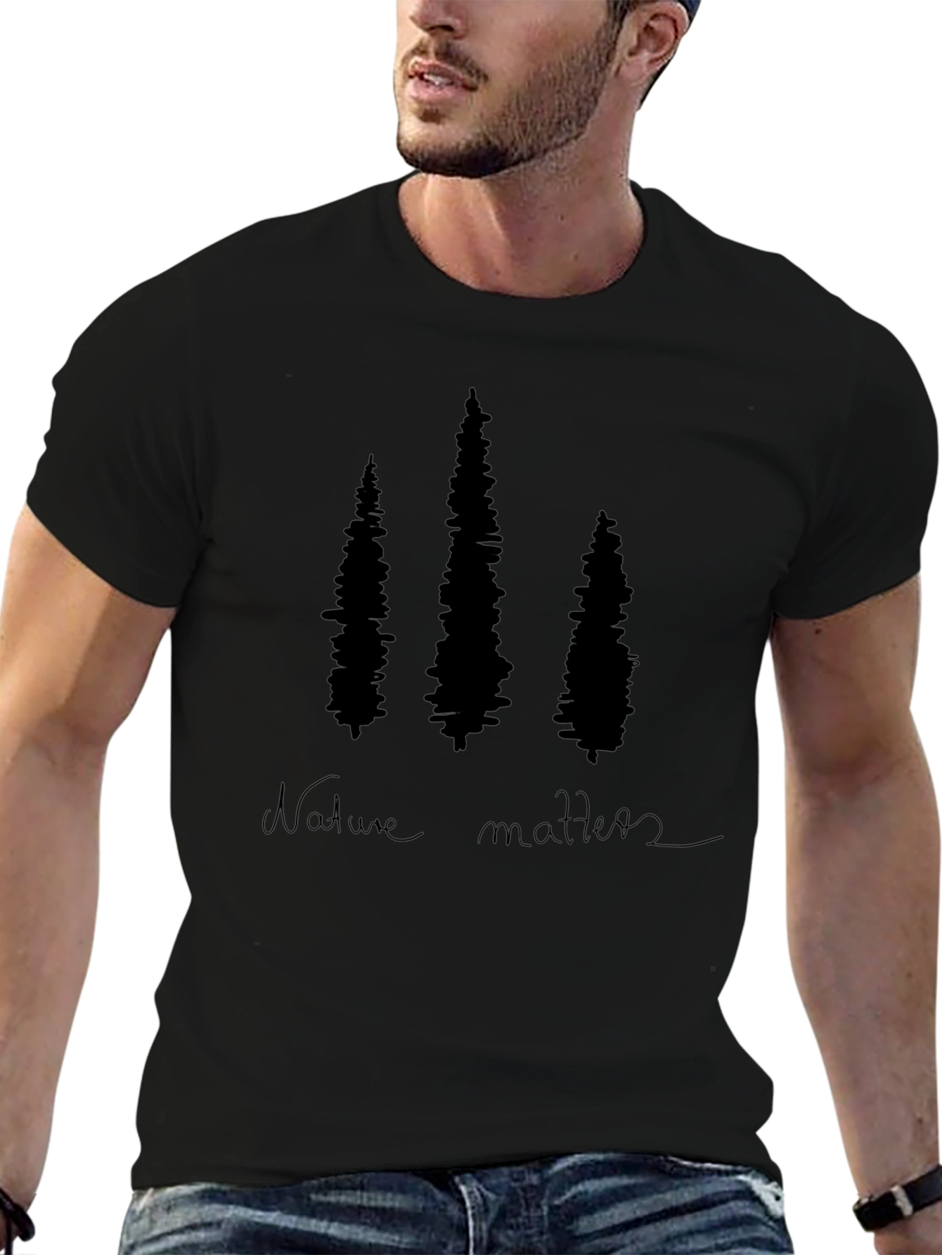 Nature Matters Black Tee