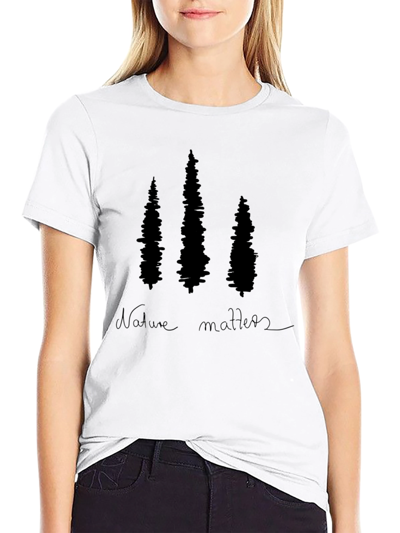 Nature Matters Black Tee