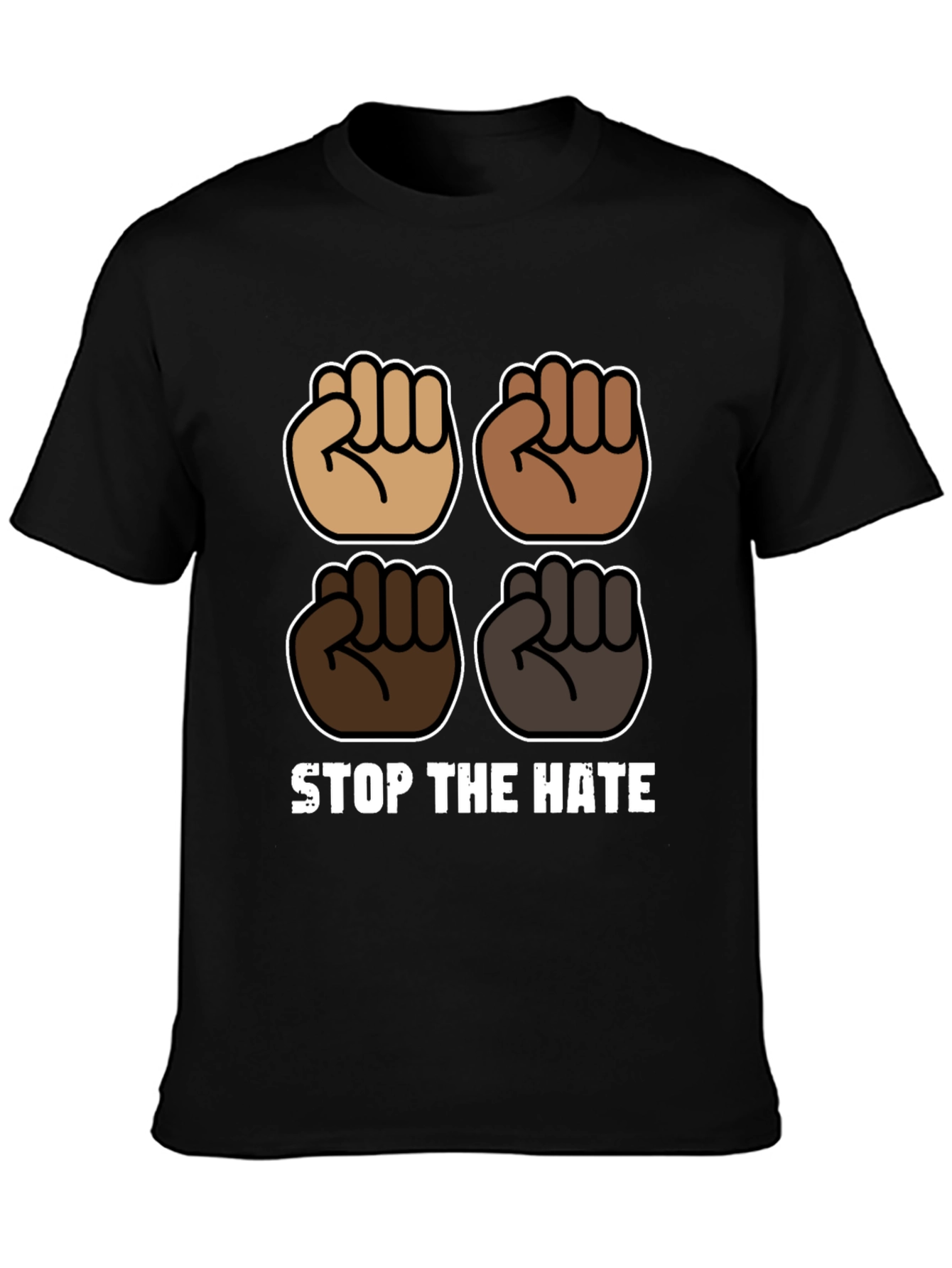 Stop The Hate Graphic T-Shirt
