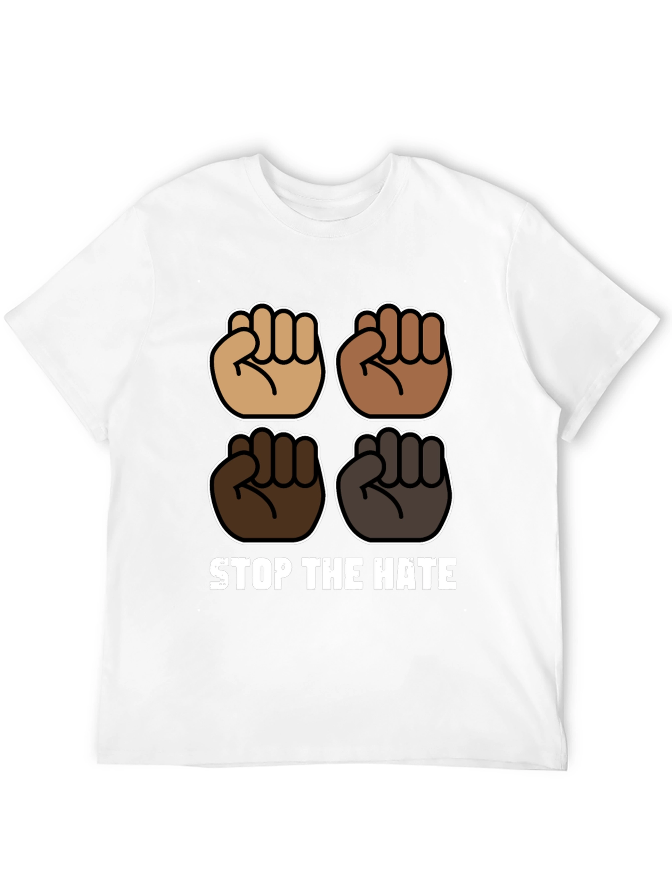 Stop The Hate Graphic T-Shirt