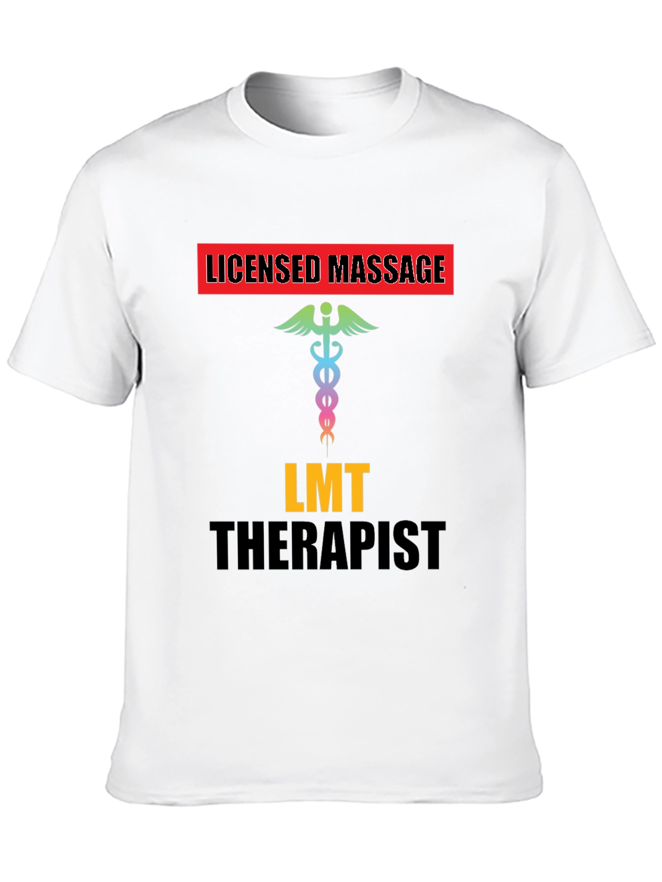 Licensed Massage Therapist T-Shirt - Black