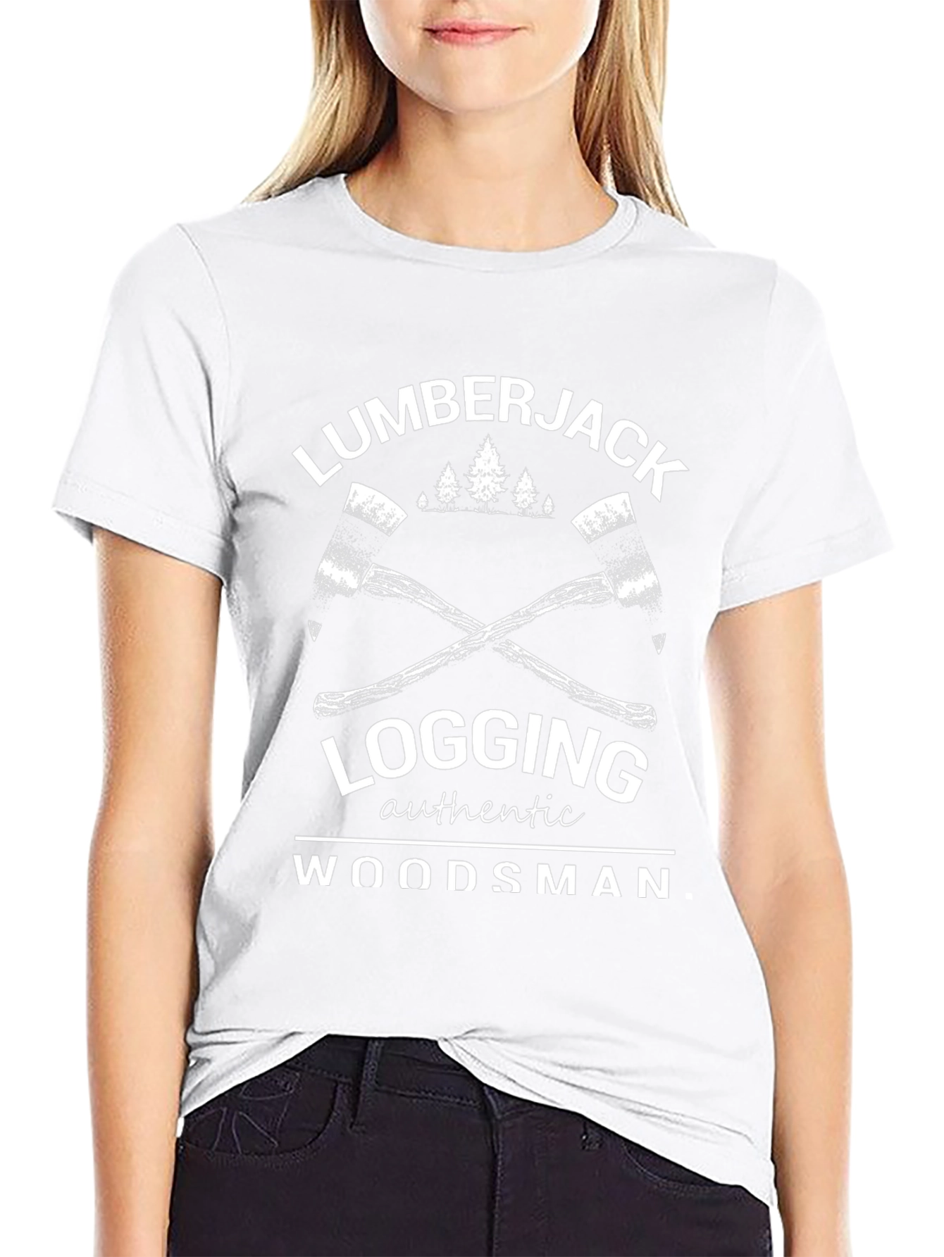 Lumberjack Logging Woodsman Graphic T-Shirt