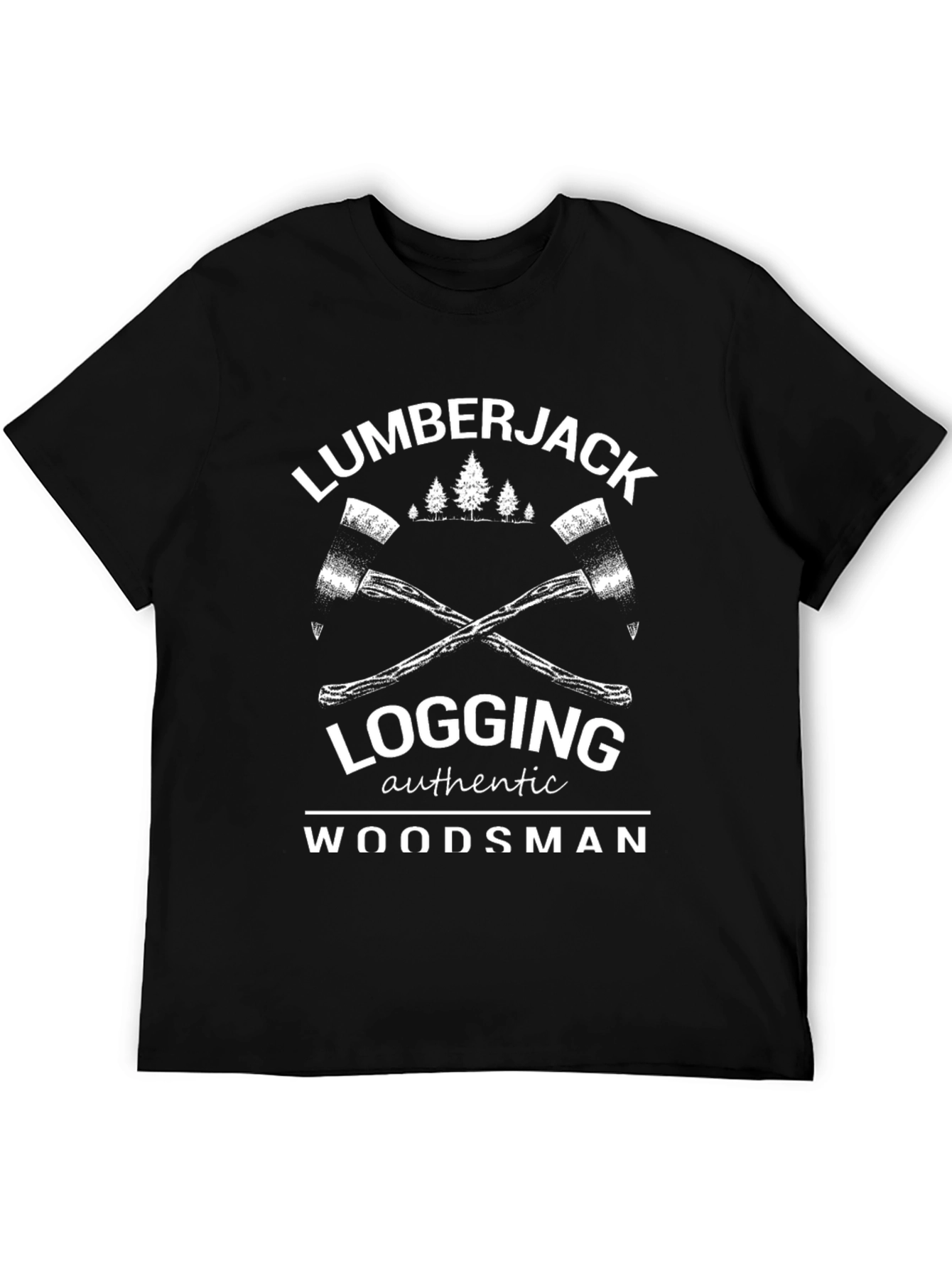 Lumberjack Logging Woodsman Graphic T-Shirt