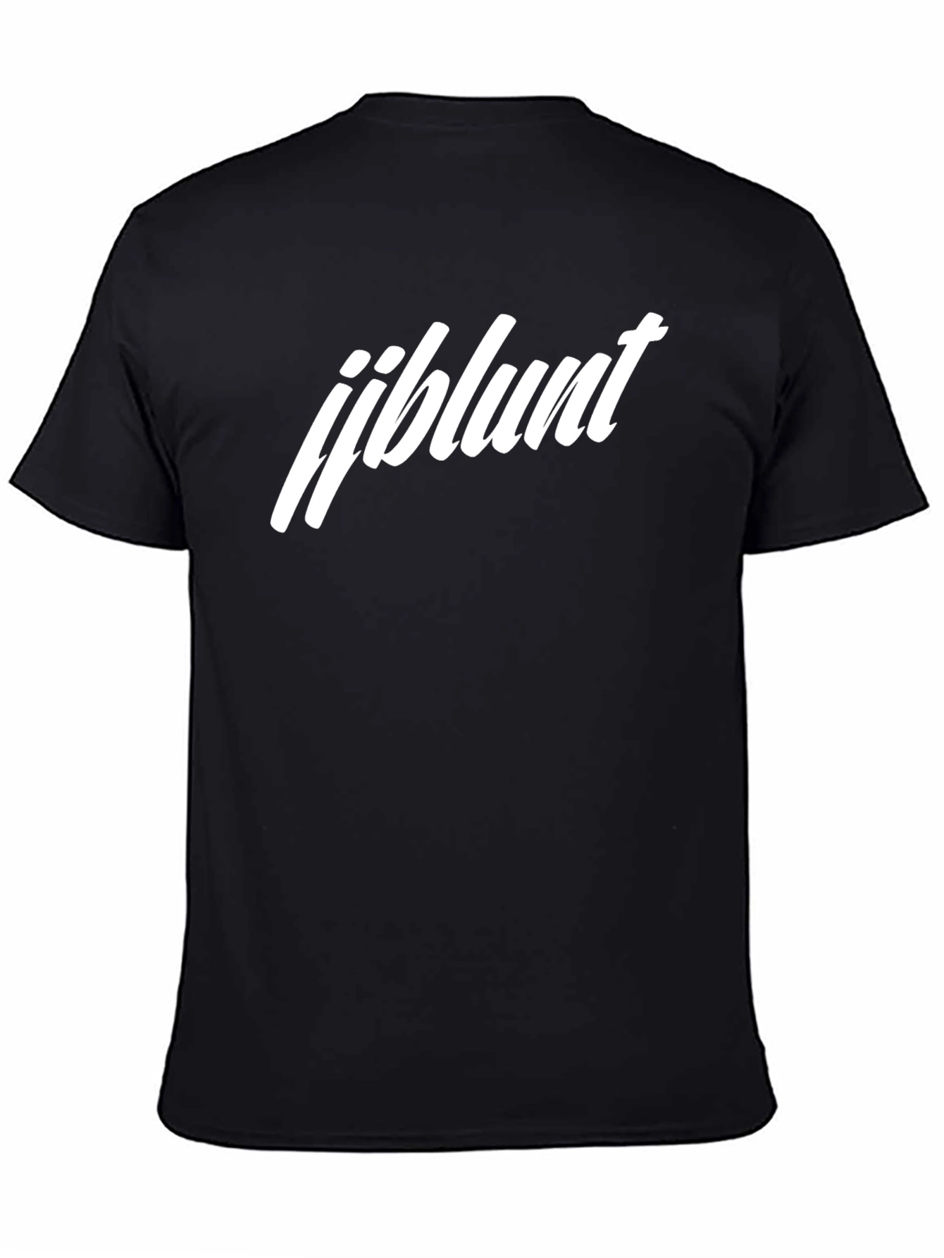 Jjblunt Graphic Print Black T-Shirt