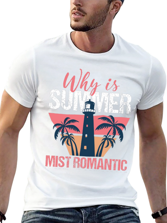 Summer Mist Romantic Graphic Tee