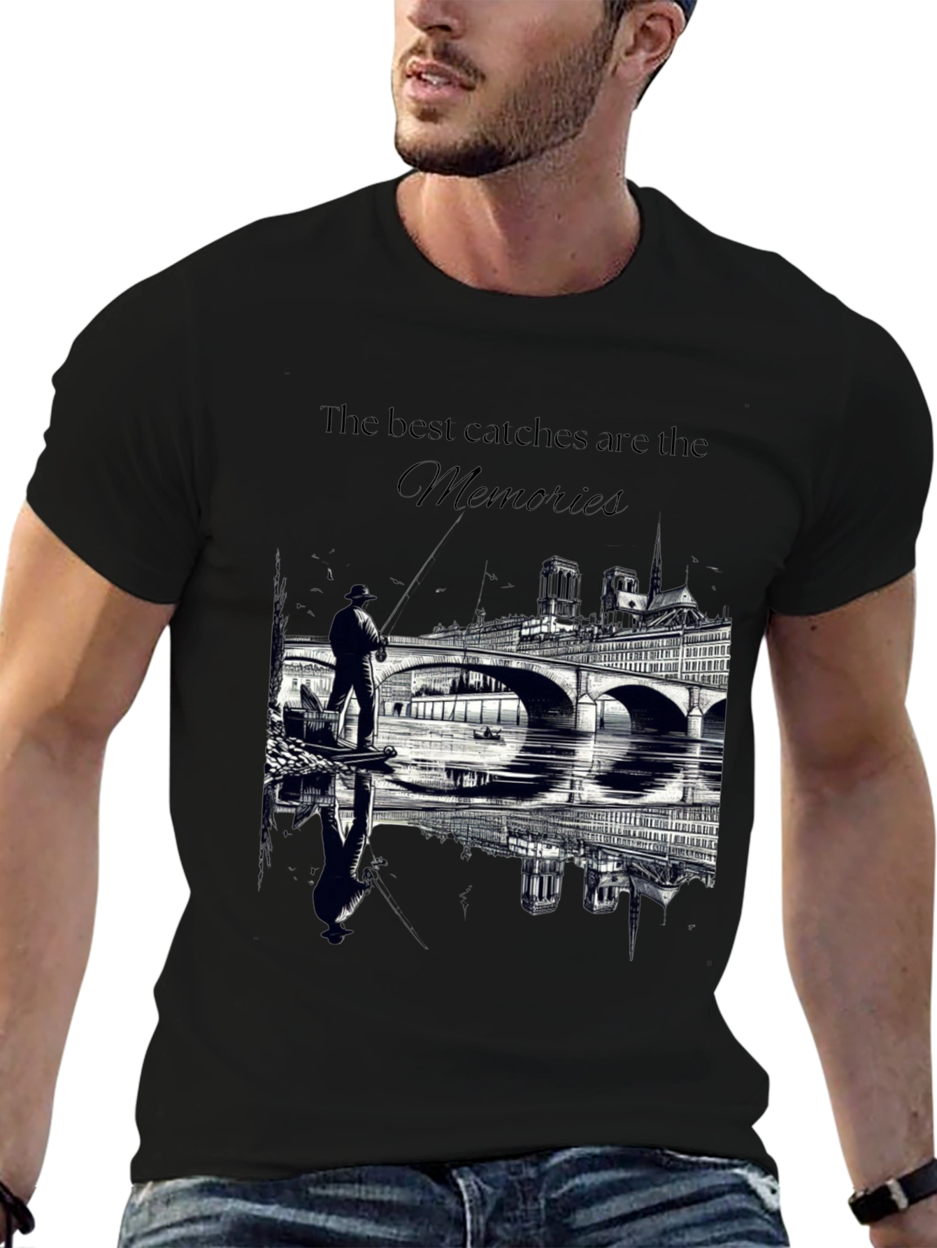 The Best Catches Are The Memories Graphic Tee