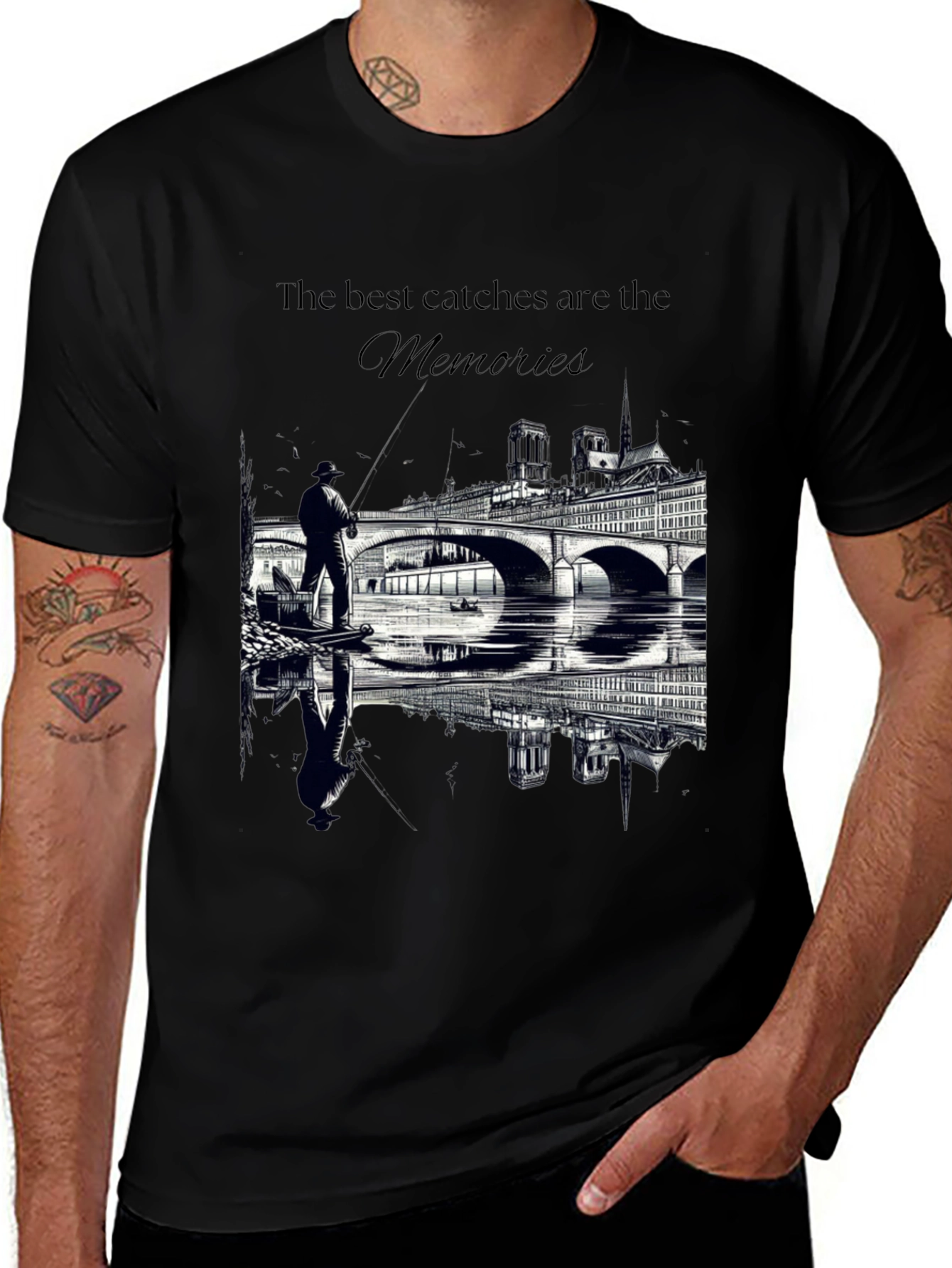 The Best Catches Are The Memories Graphic Tee