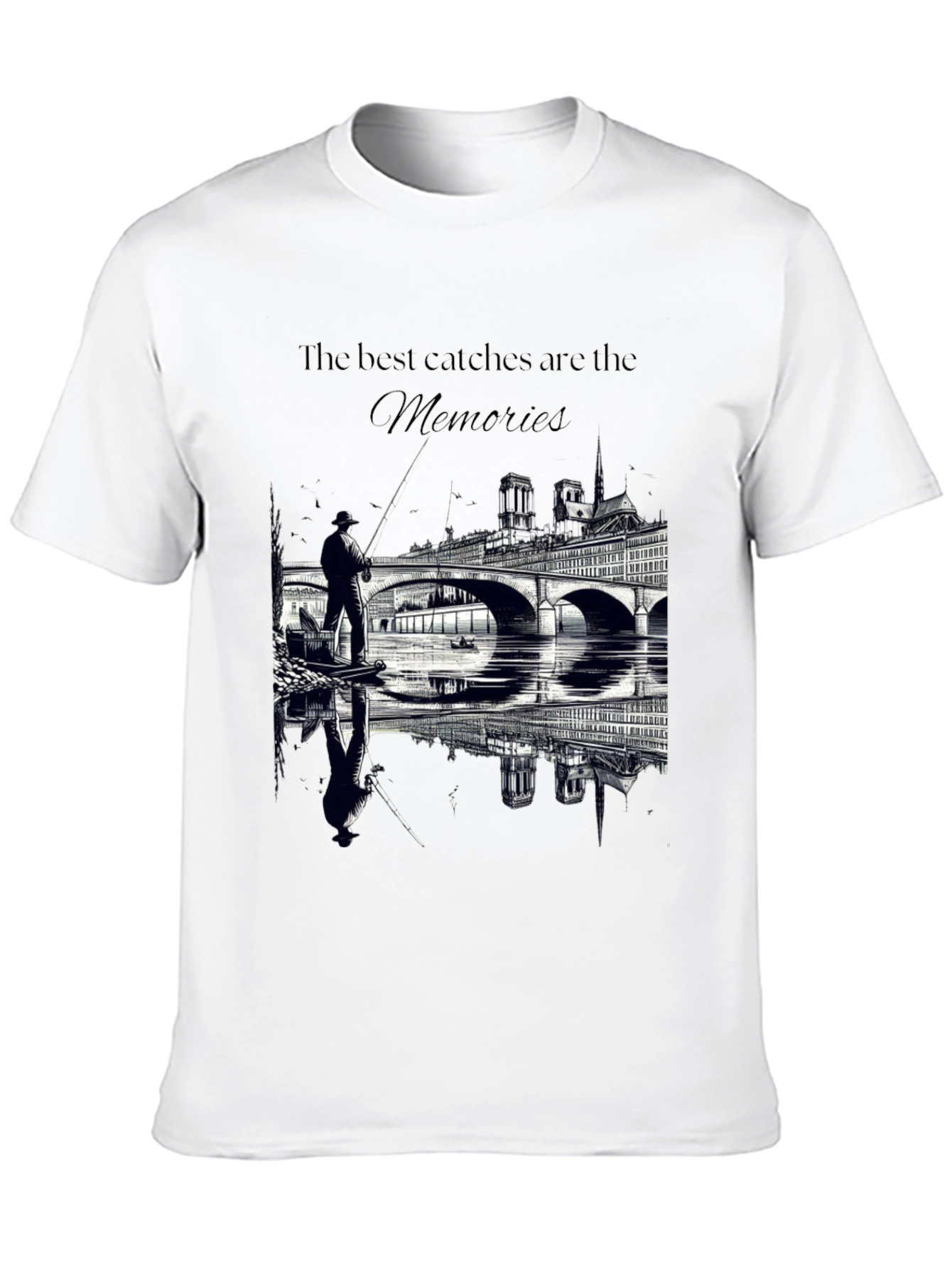 The Best Catches Are The Memories Graphic Tee