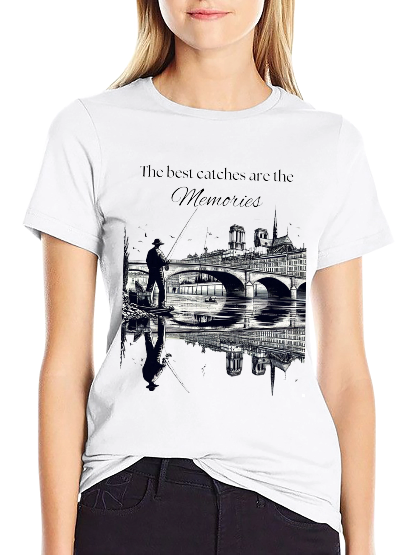 The Best Catches Are The Memories Graphic Tee