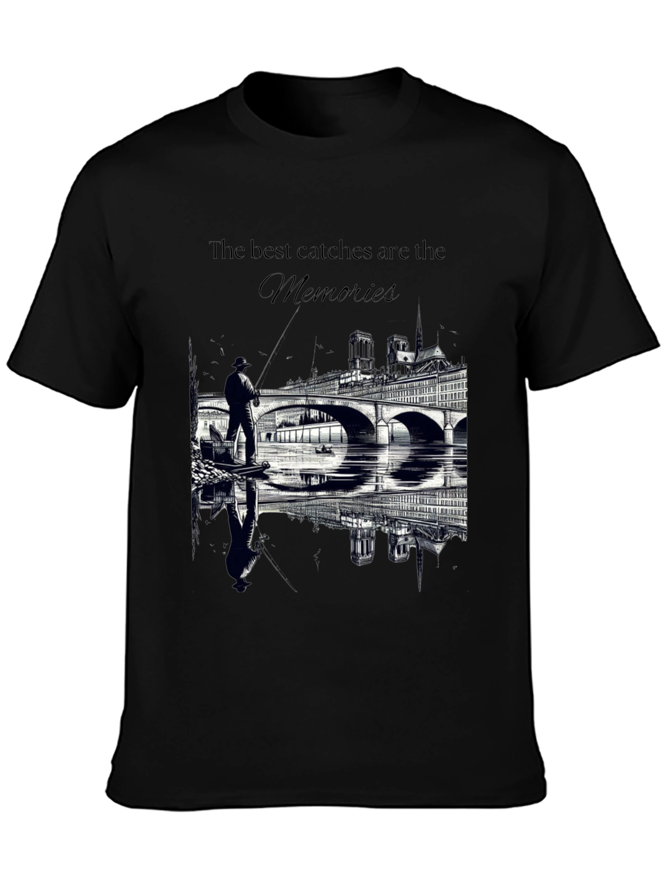 The Best Catches Are The Memories Graphic Tee
