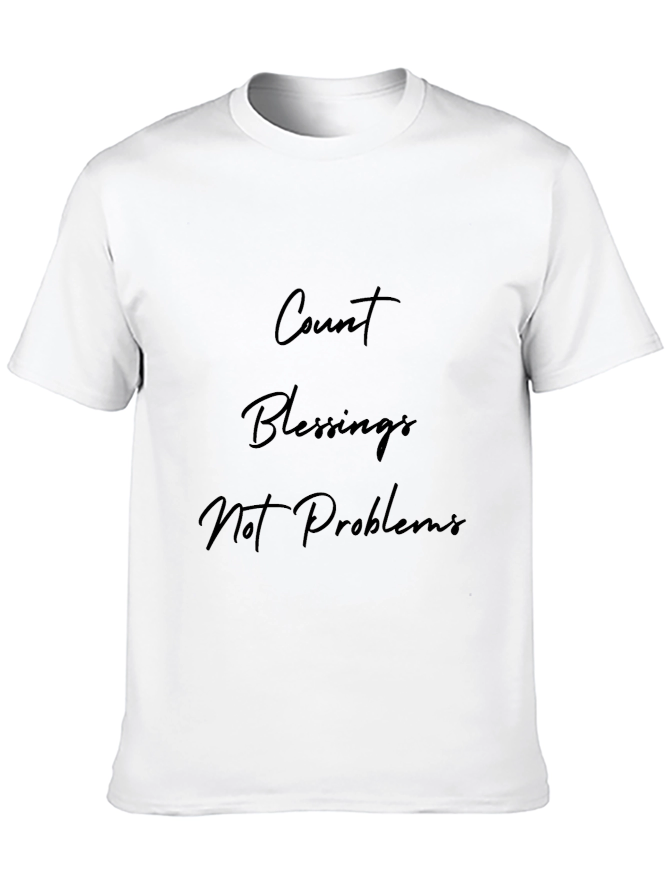 Count Blessings T-Shirt - Positive Message