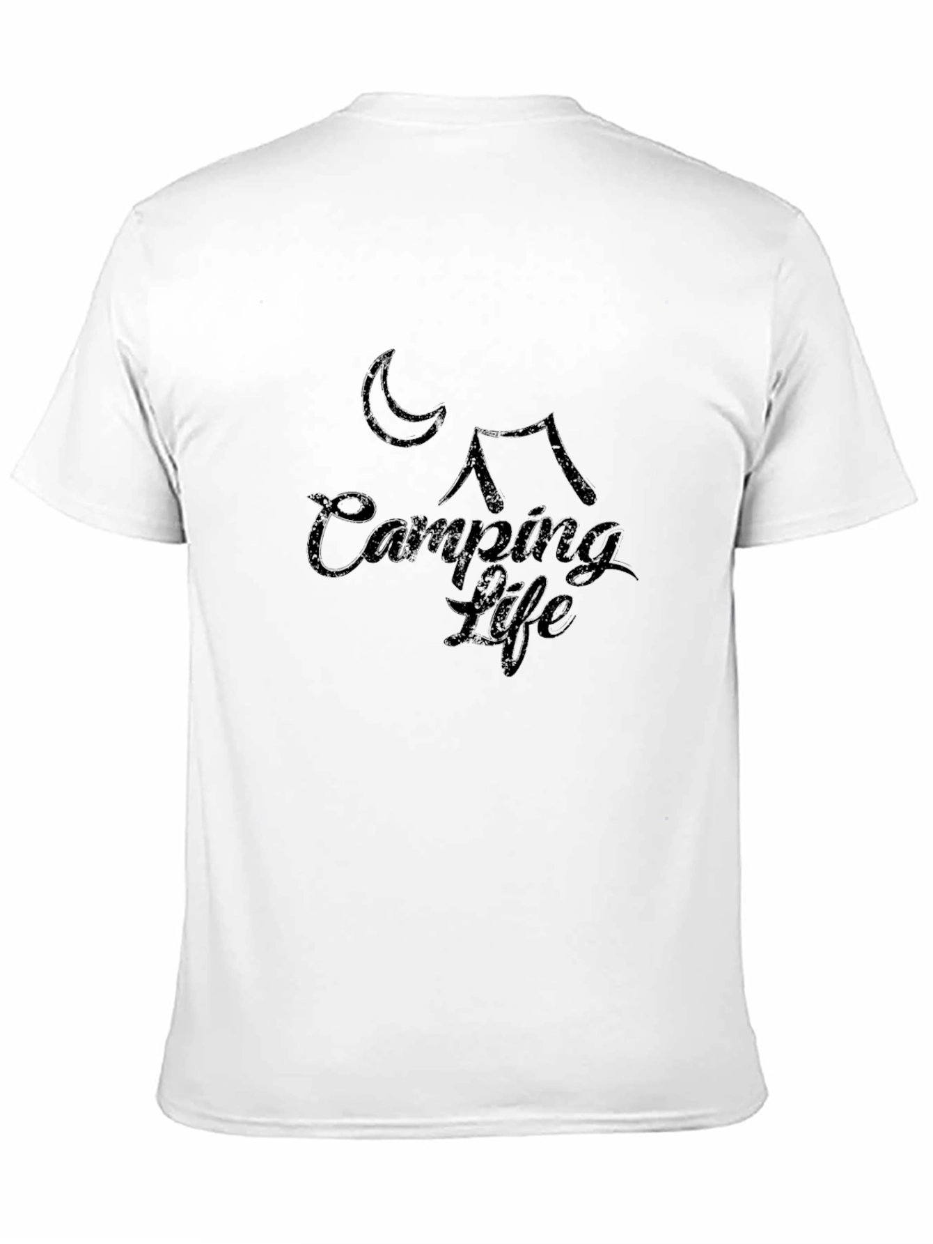 Camping Life Graphic Tee - Black