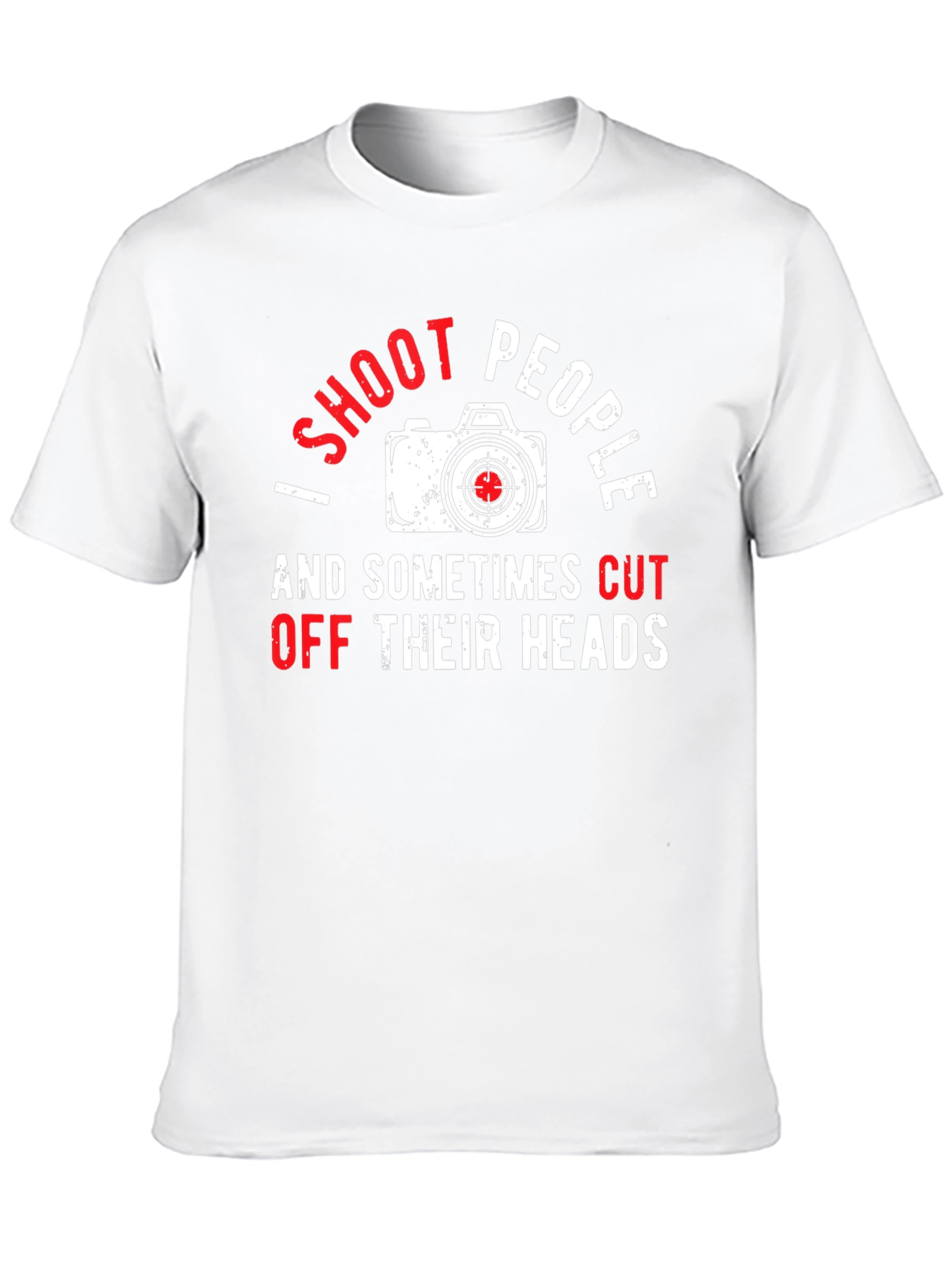 I Shoot People Funny Photography T-Shirt