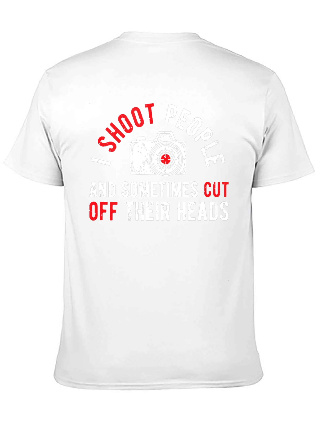 I Shoot People Funny Photography T-Shirt