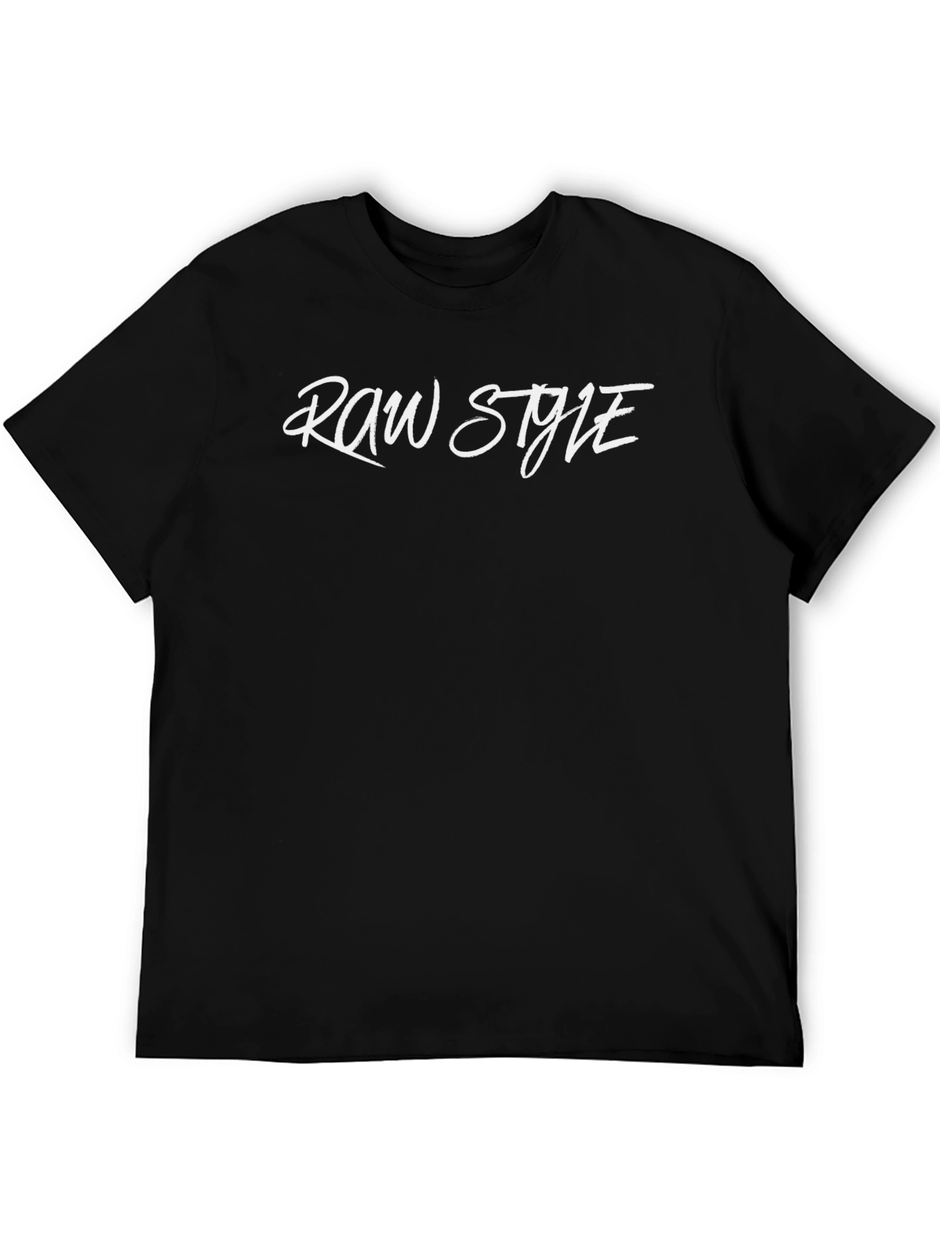 Raw Style Black T-Shirt