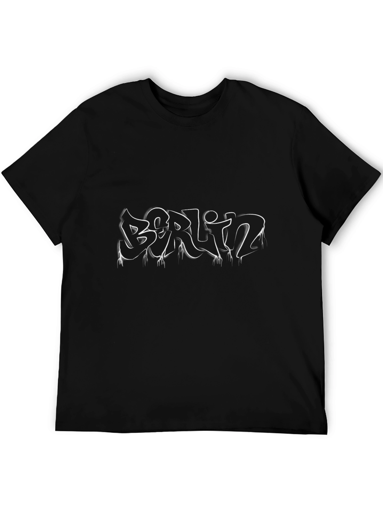 Berlin Graphic Black T-Shirt - Urban Style