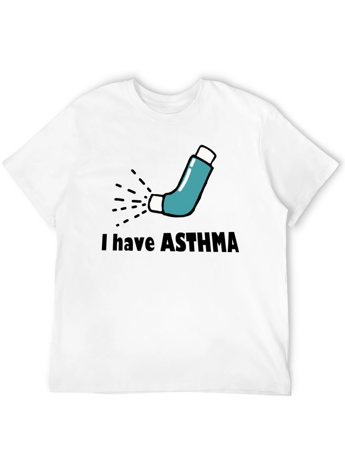 Asthma Awareness T-Shirt - Inhaler Graphic Tee