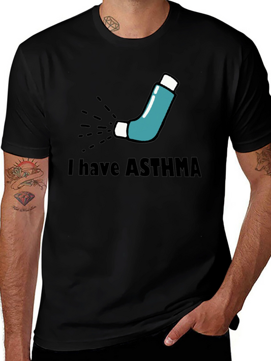 Asthma Awareness T-Shirt - Inhaler Graphic Tee