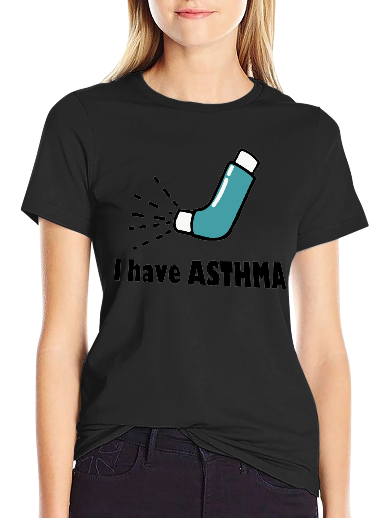 Asthma Awareness T-Shirt - Inhaler Graphic Tee