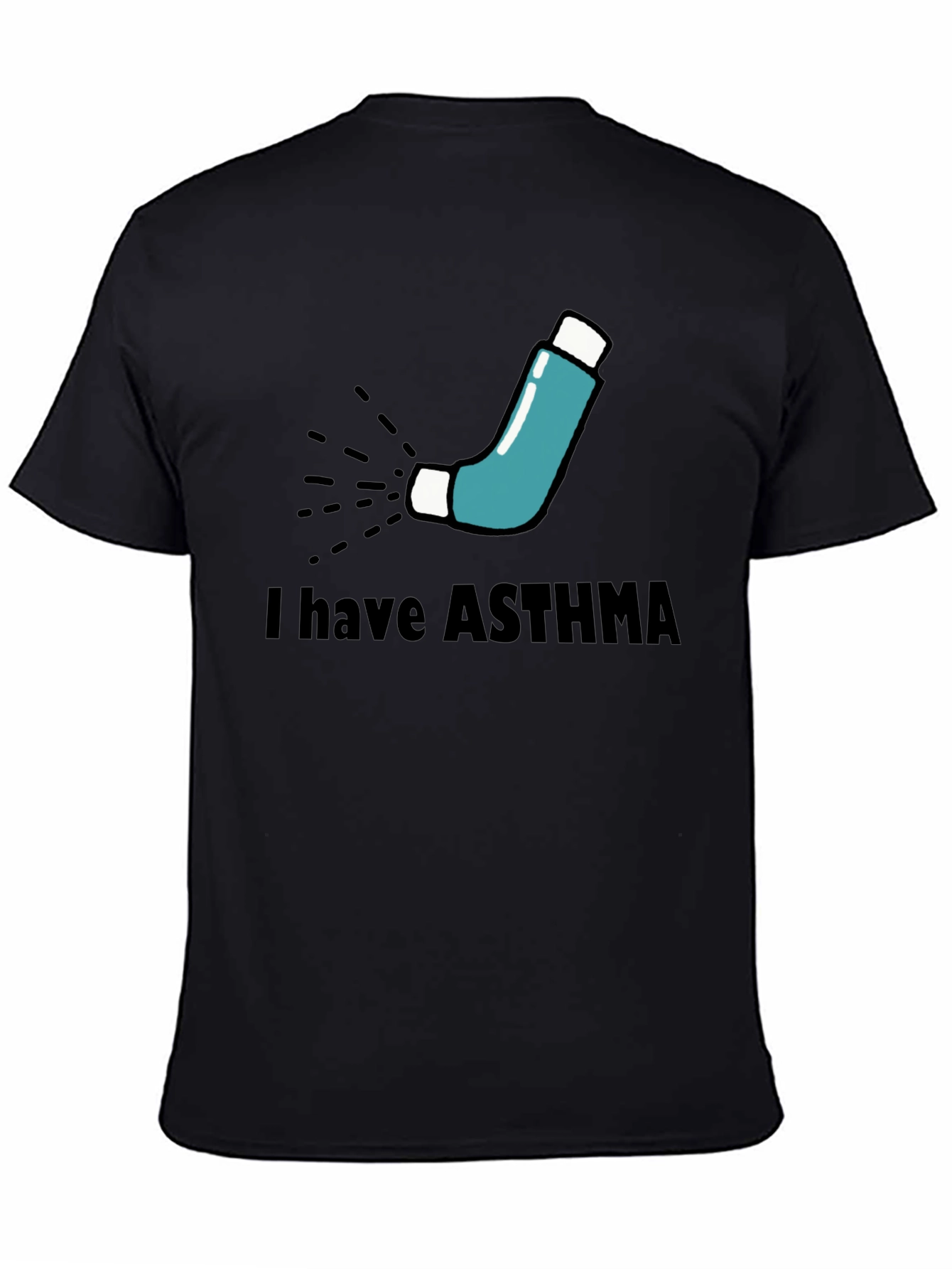 Asthma Awareness T-Shirt - Inhaler Graphic Tee