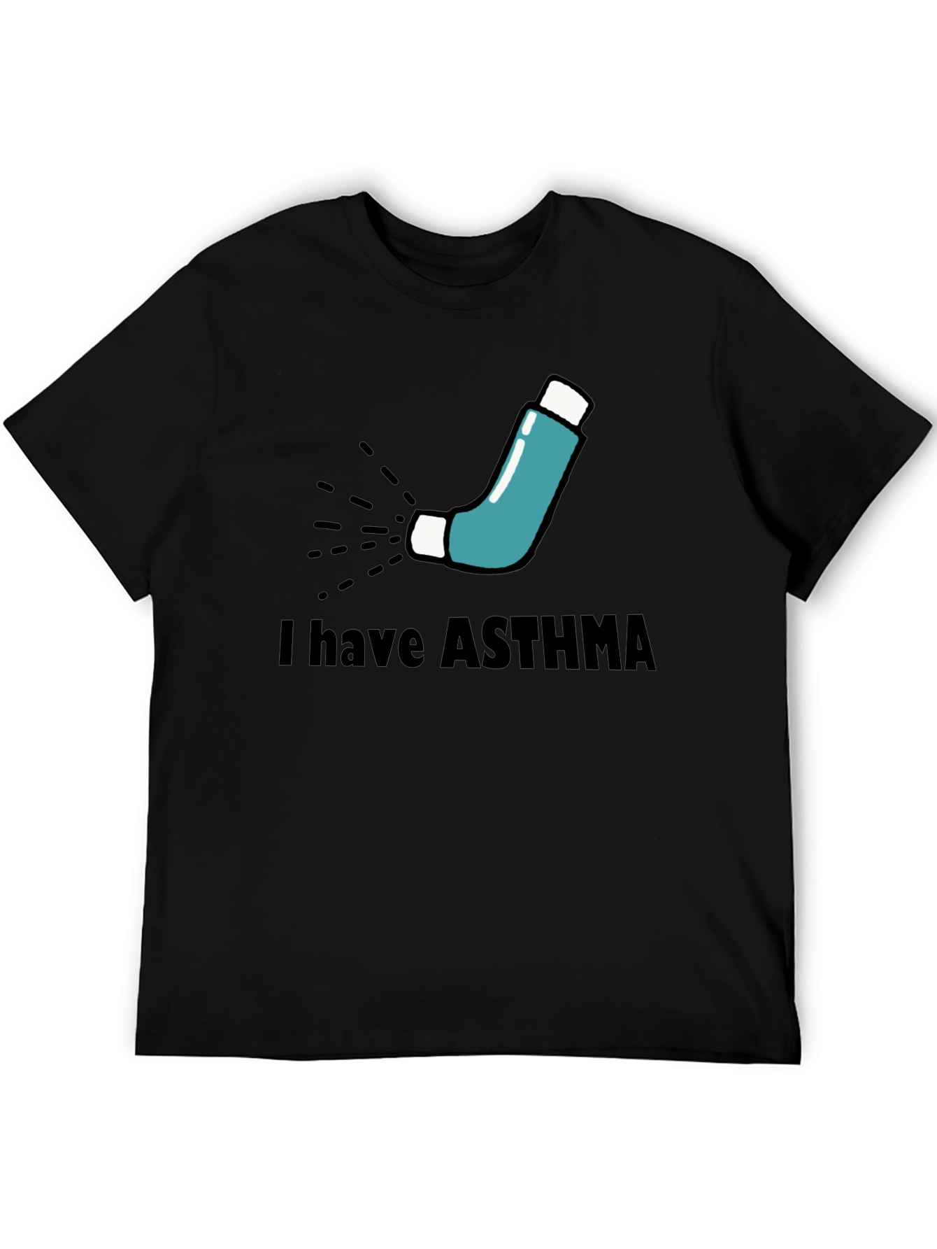 Asthma Awareness T-Shirt - Inhaler Graphic Tee