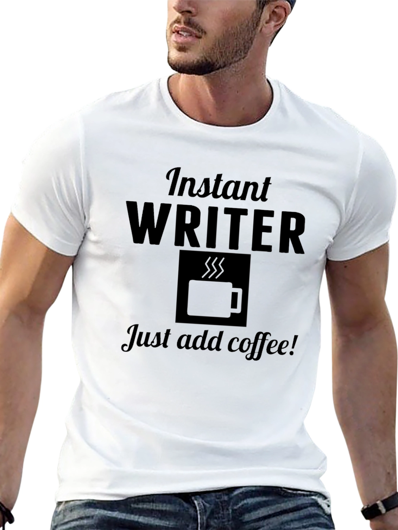 Instant Writer Coffee T-Shirt