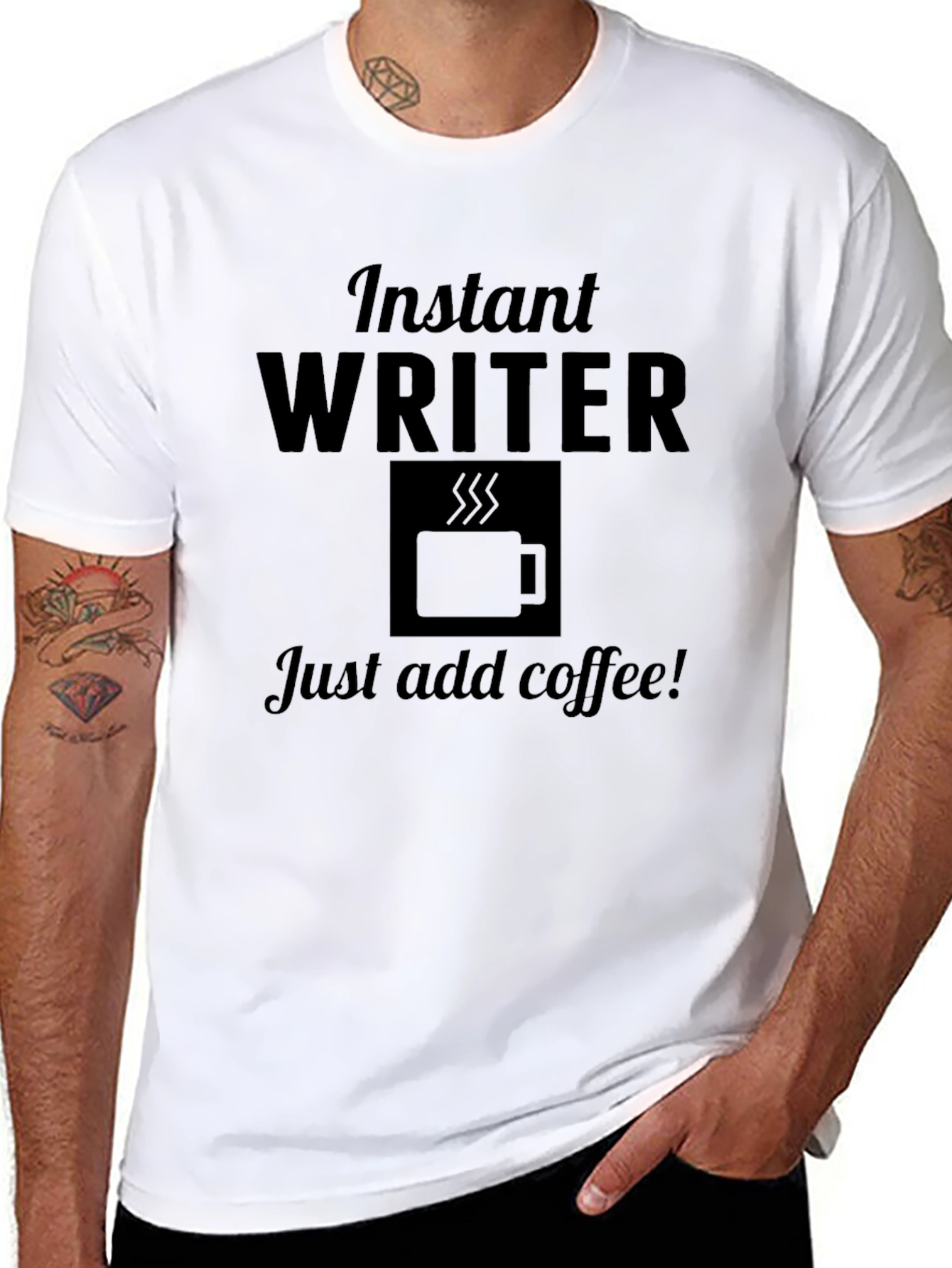 Instant Writer Coffee T-Shirt