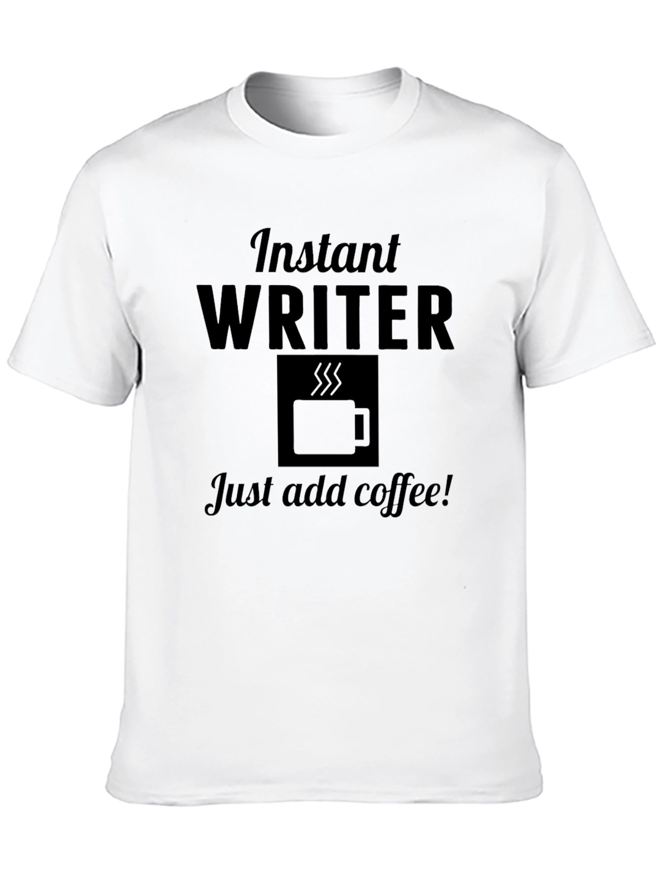 Instant Writer Coffee T-Shirt