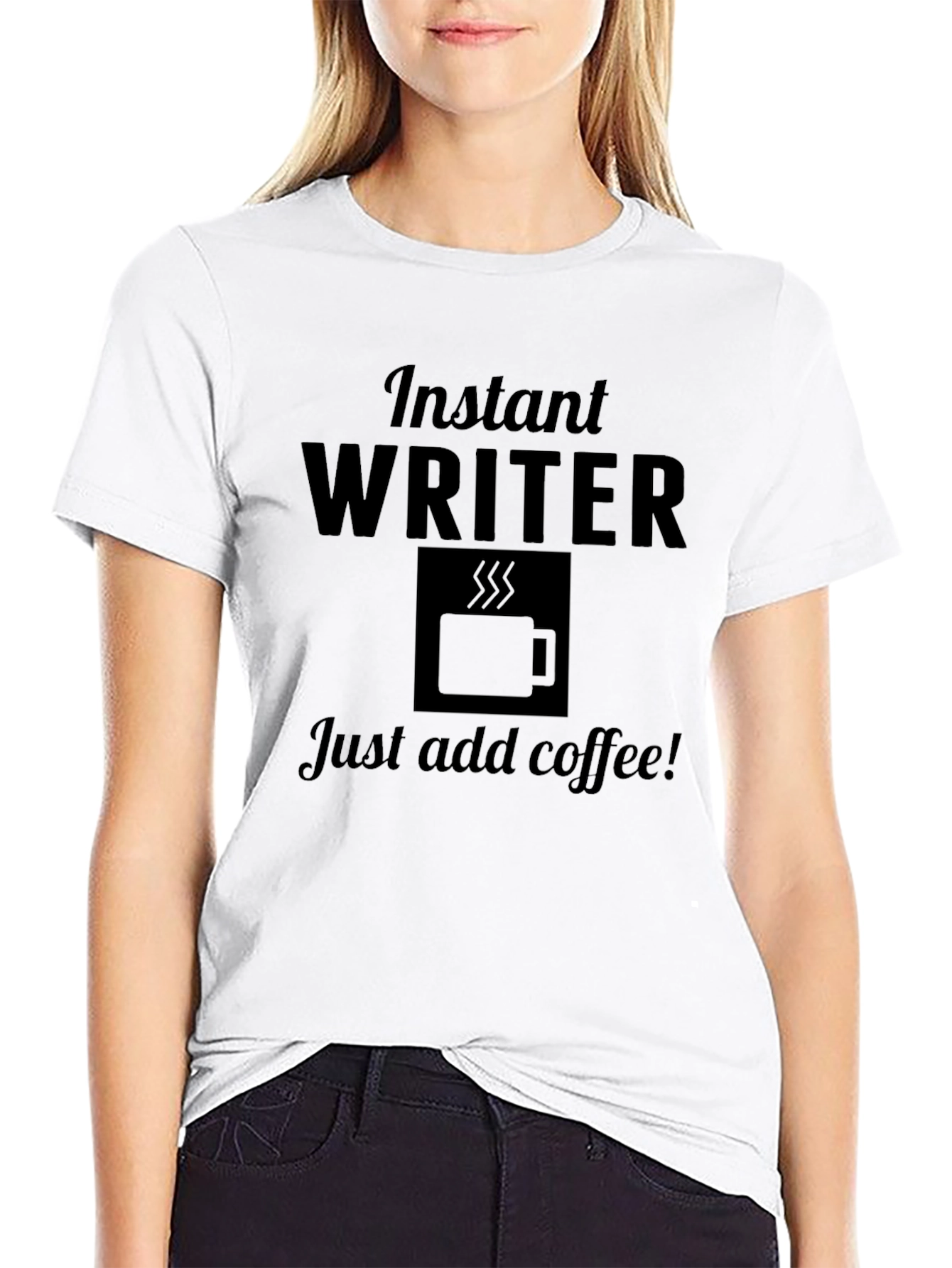 Instant Writer Coffee T-Shirt