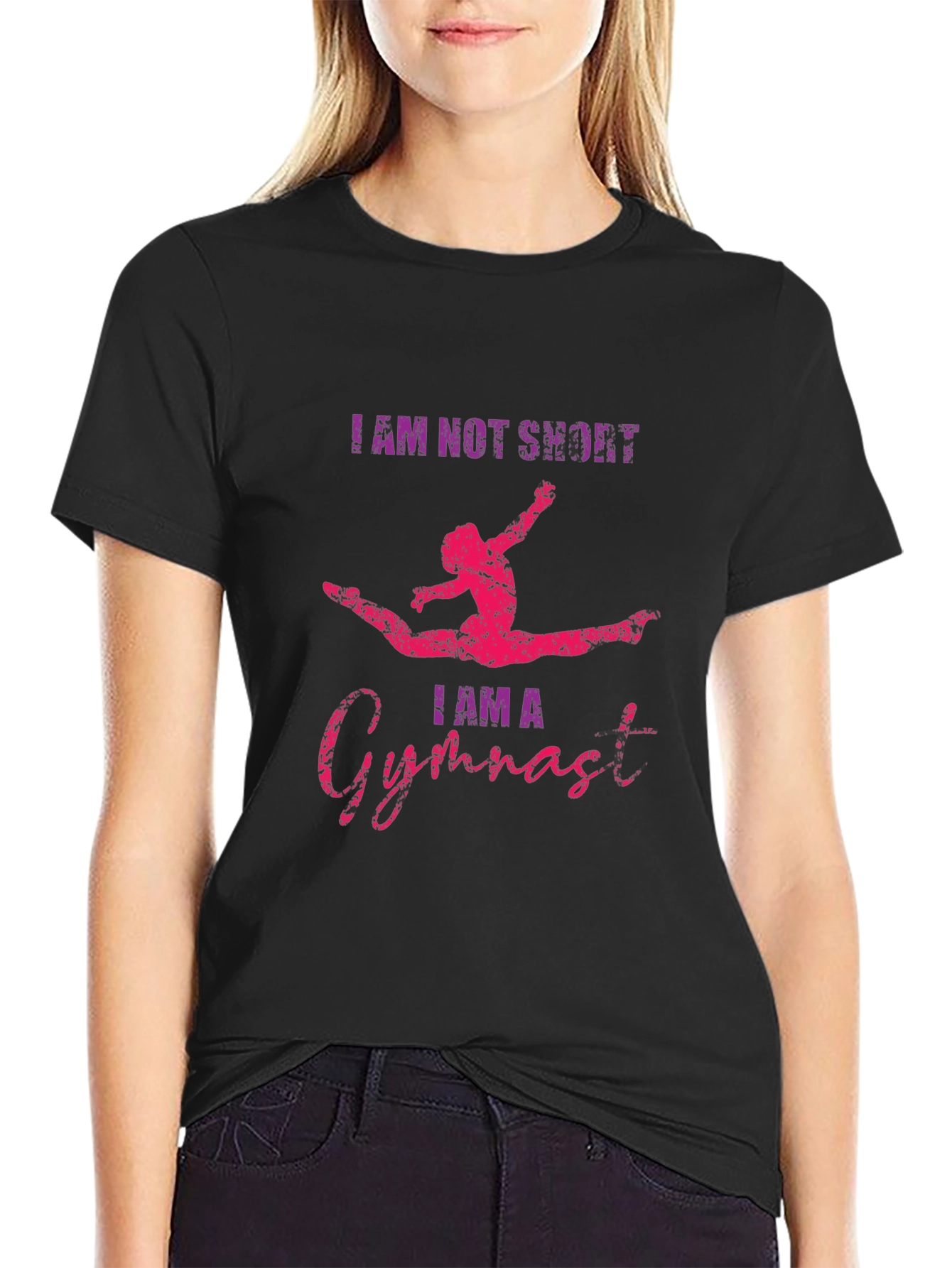 Gymnast T-Shirt - I Am Not Short