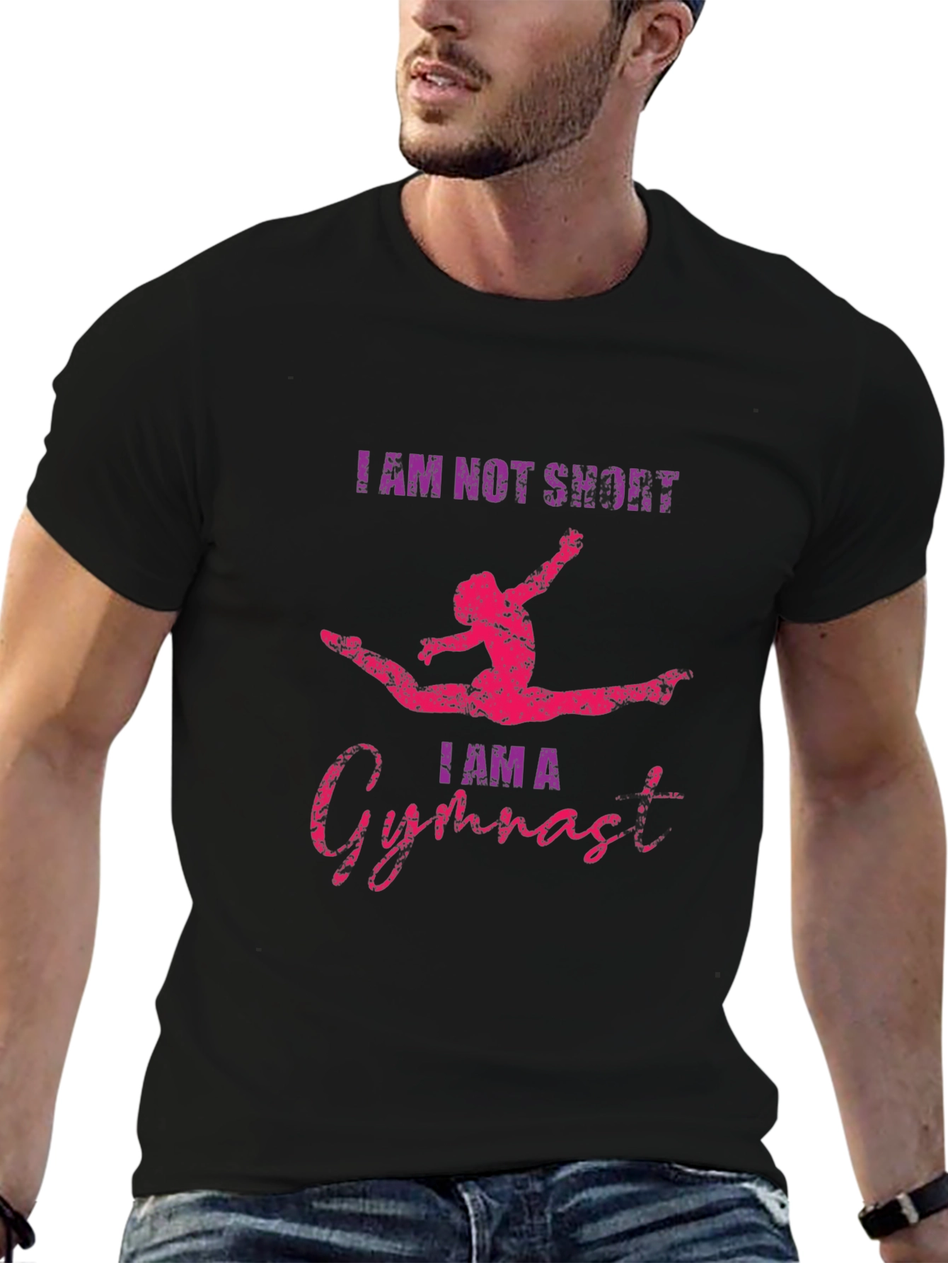Gymnast T-Shirt - I Am Not Short