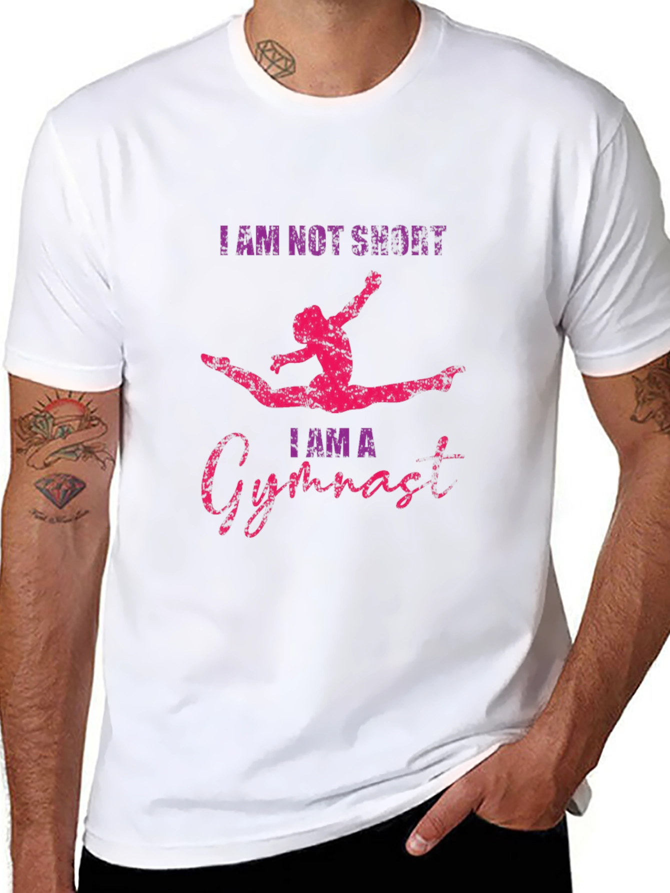 Gymnast T-Shirt - I Am Not Short