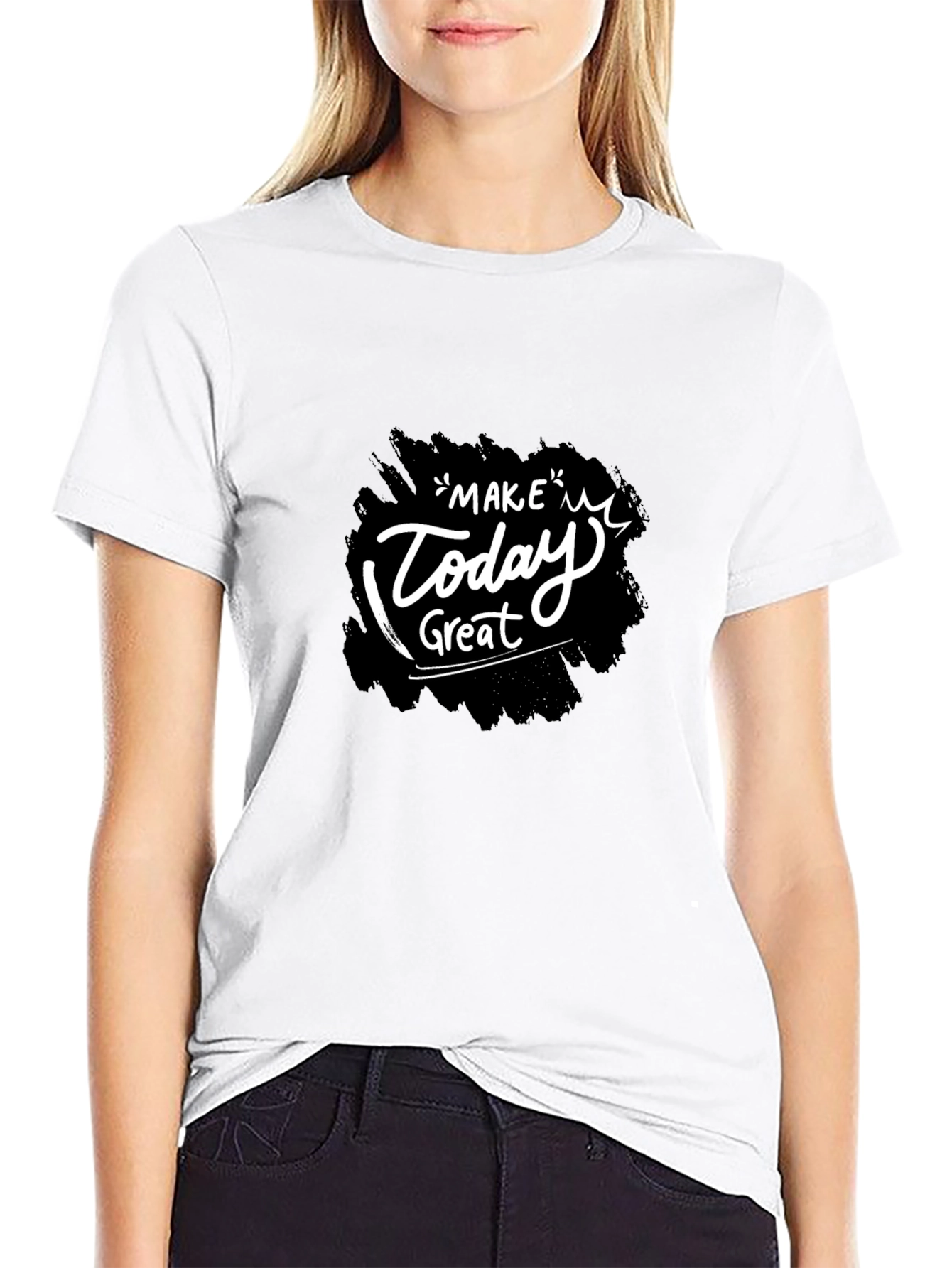 Make Today Great Black T-Shirt