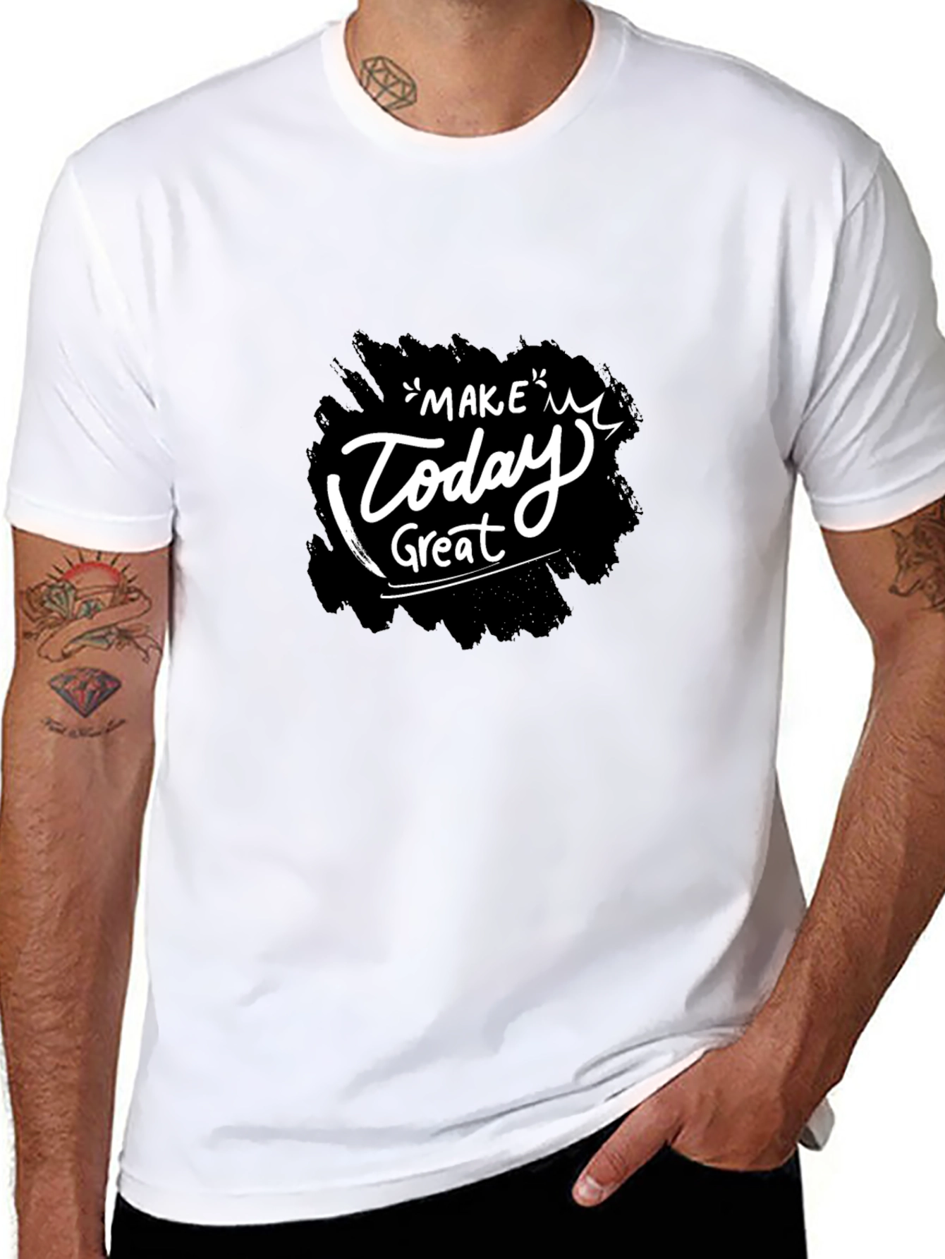 Make Today Great Black T-Shirt
